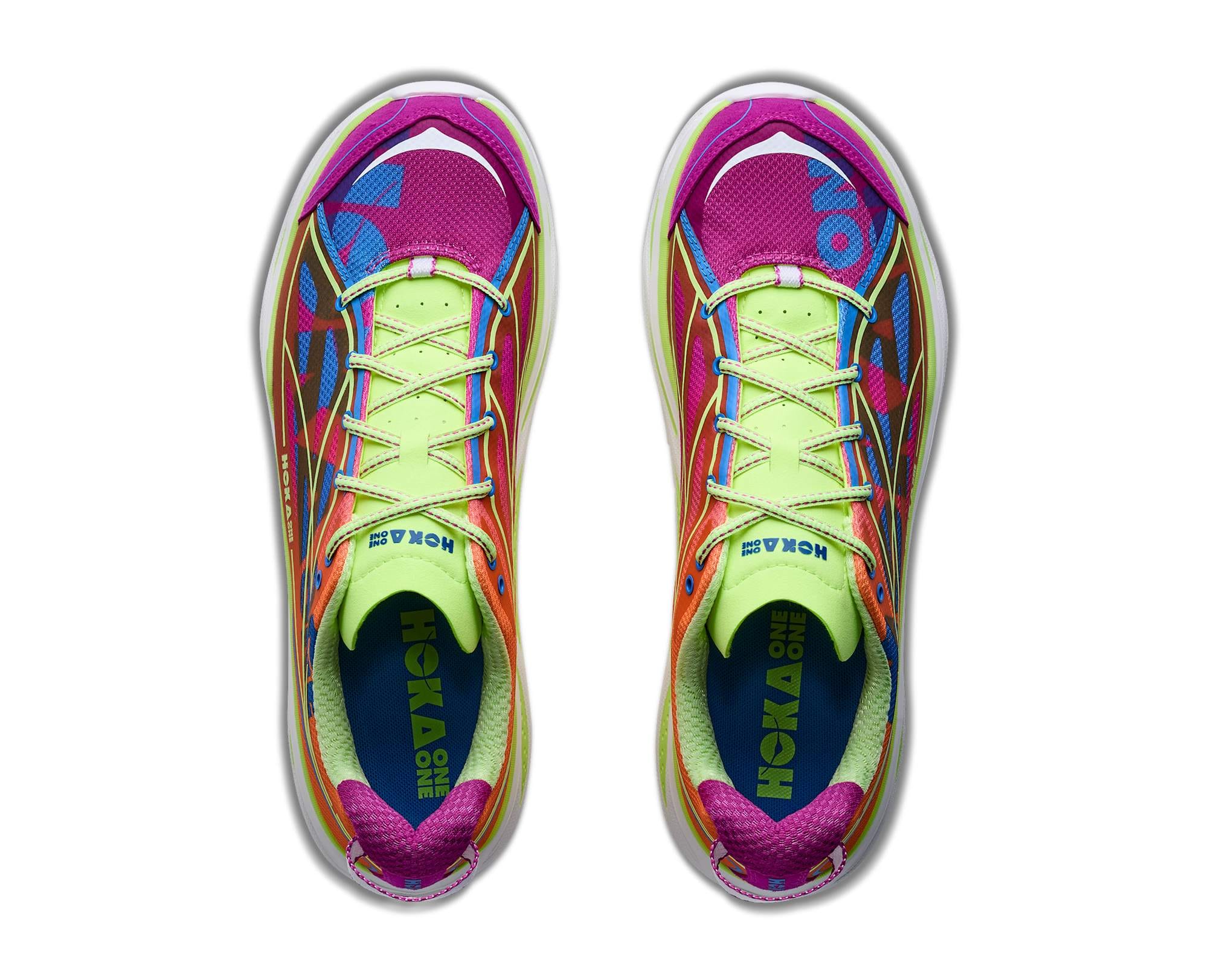 Hoka U Huaka Pro Color: FUCHSIA / NEON YUZU Style: 1176672 - FCHS