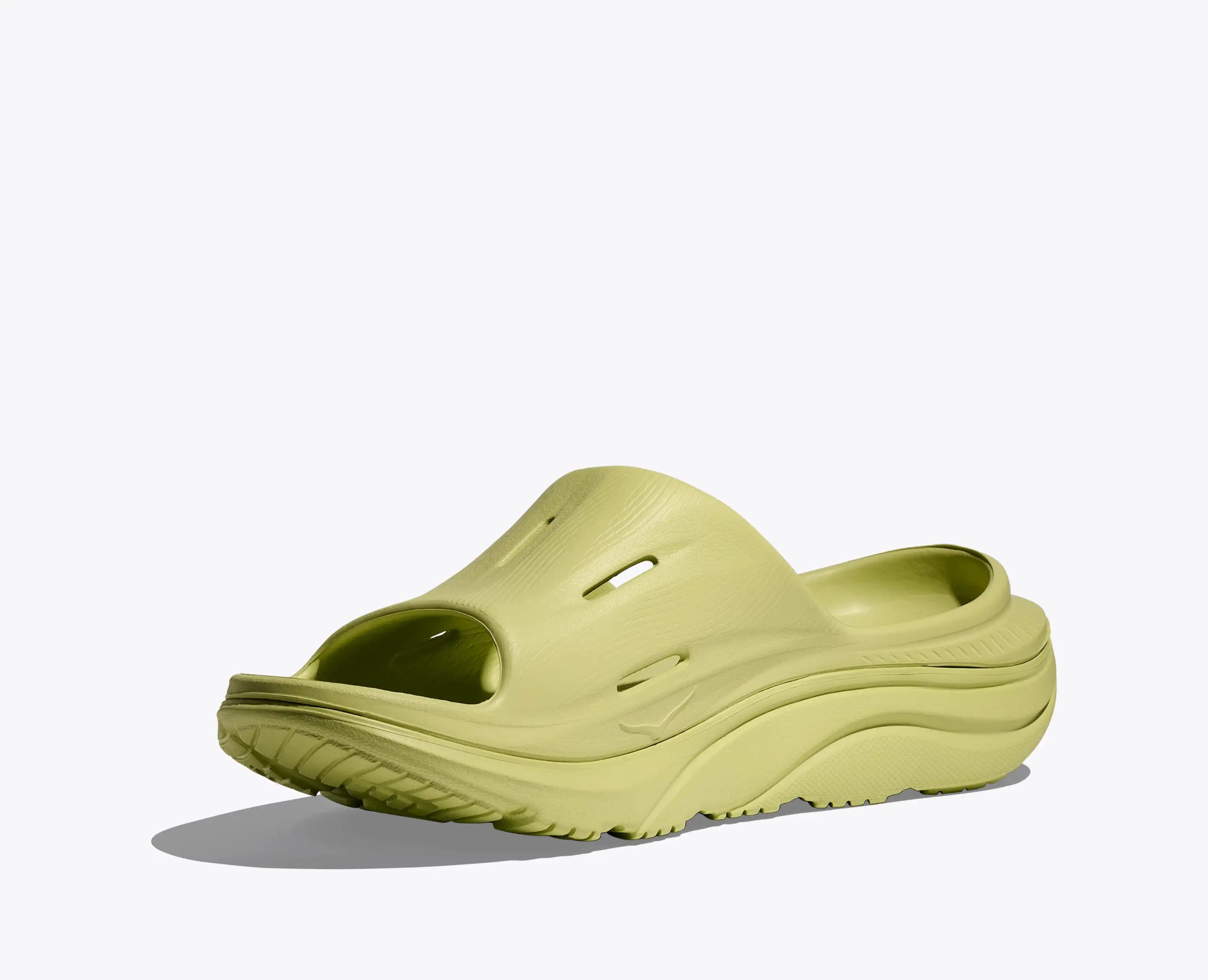 Hoka Ora Recovery Slide 3 Honeydew Honeydew