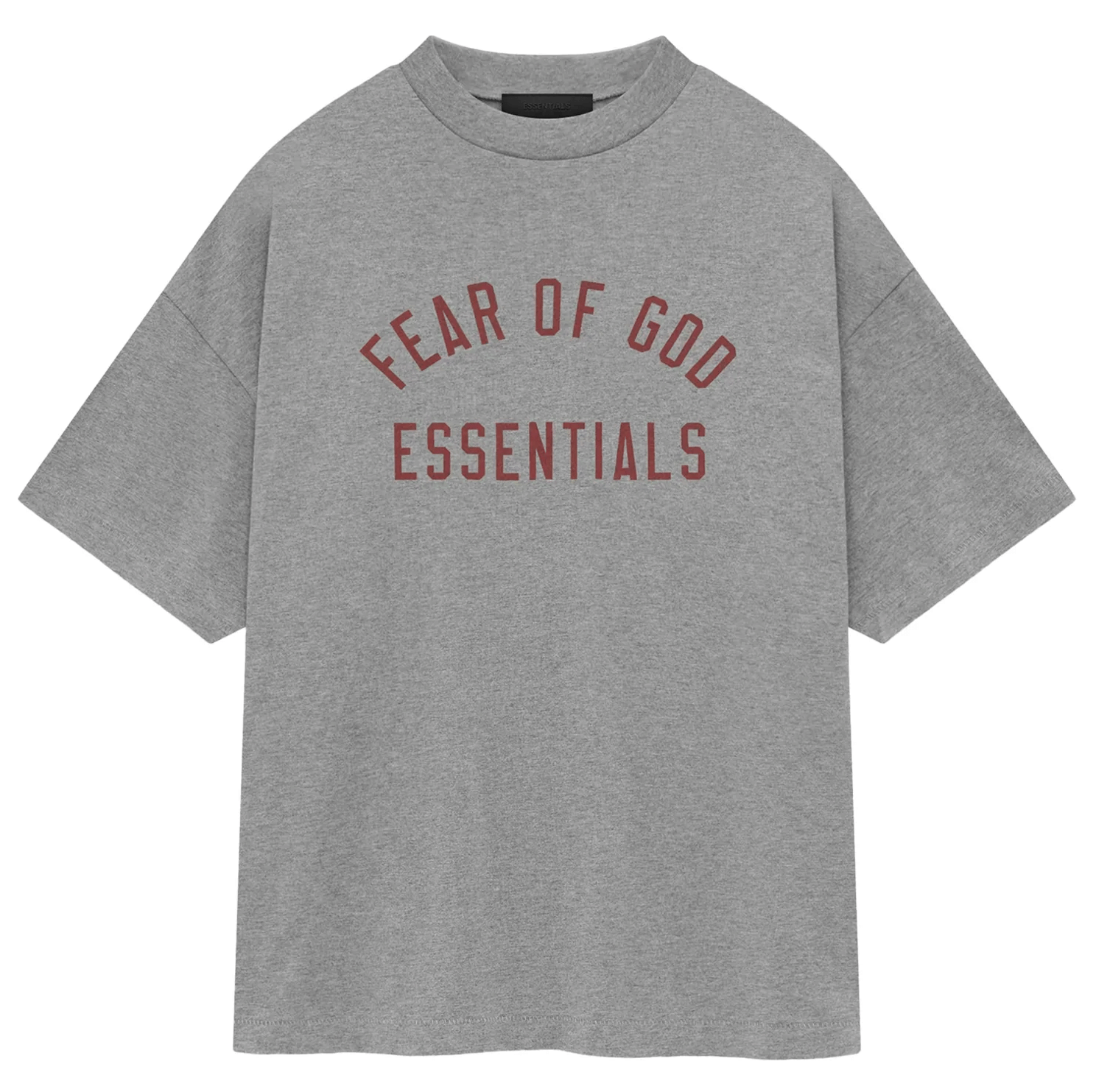 Fear Of God Essentials Jersey Crewneck T-Shirt Dark Heather (FW24)