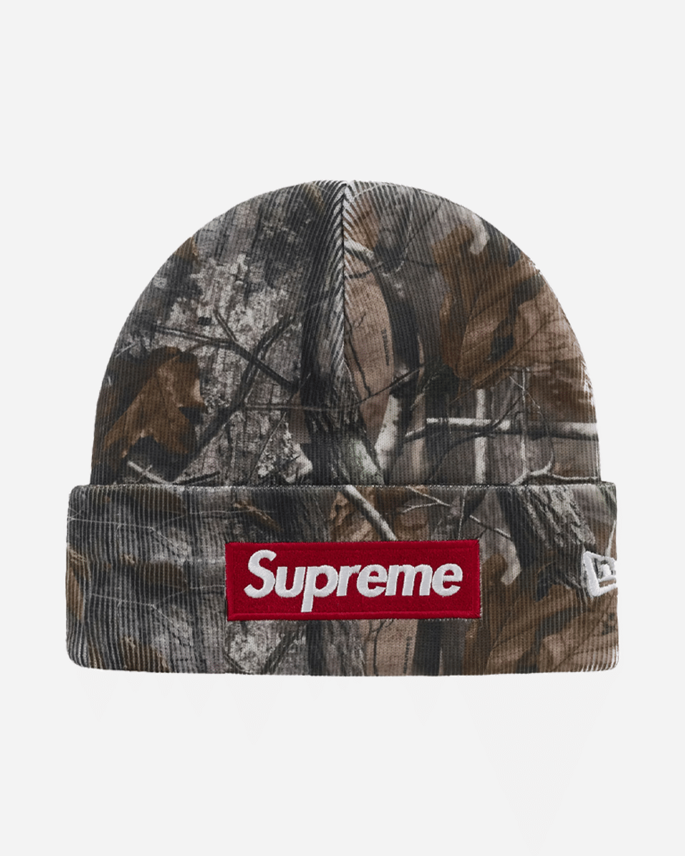 SUPREME FW25 BOX LOGO BEANIE REALTREE AP CAMO