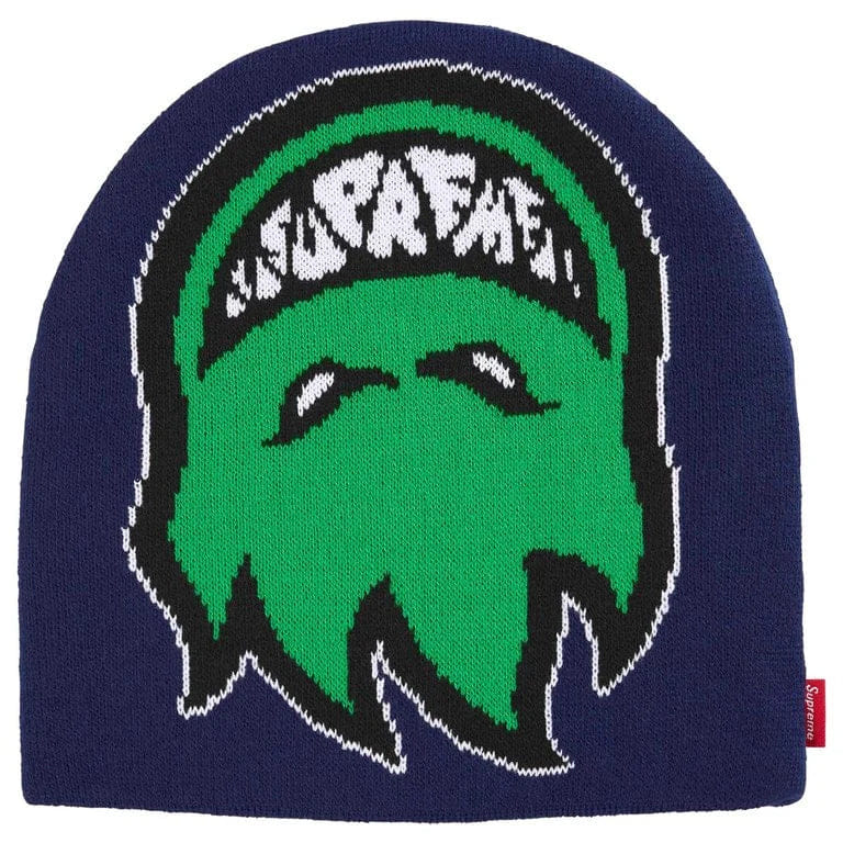 Supreme Spitfire Cuffless Beanie (Navy)