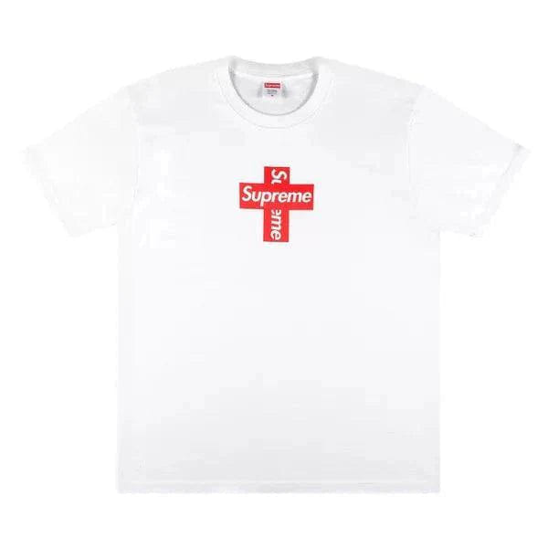Supreme Cross Box Logo T-Shirt White