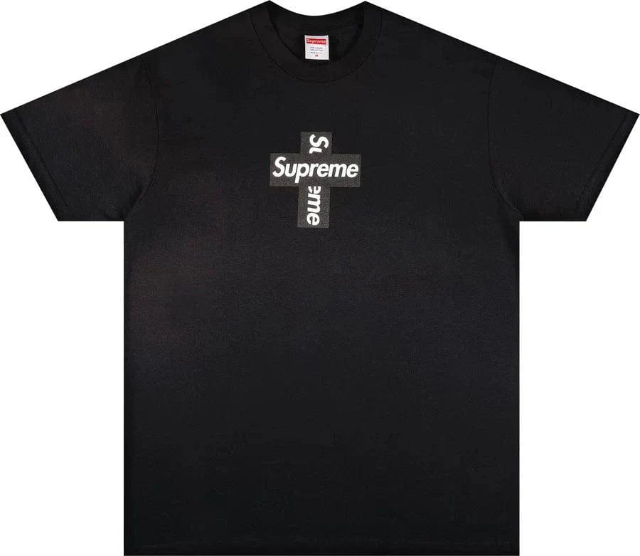 Supreme Cross Box Logo T-Shirt Black