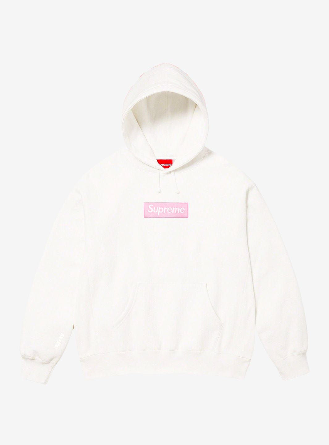 Supreme Box Logo Hooded Sweatshirt White (FW25)