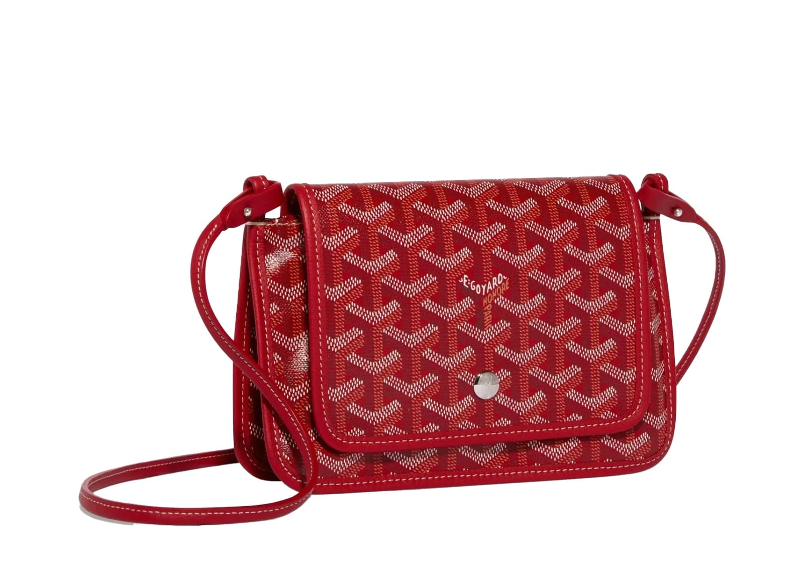 Goyard Plumet Pocket Wallet Red