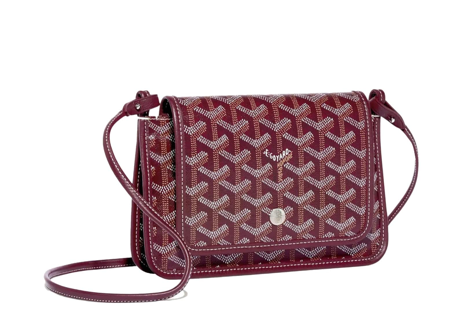 Goyard Plumet Pocket Wallet Burgundy