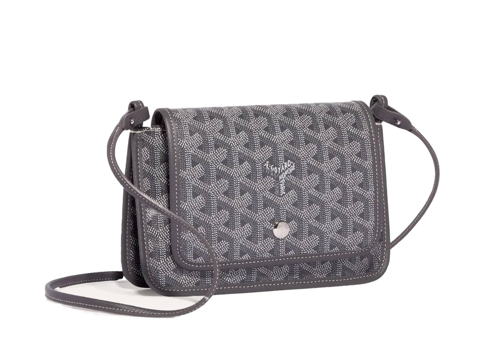 Goyard Plumet Pocket Wallet Gray