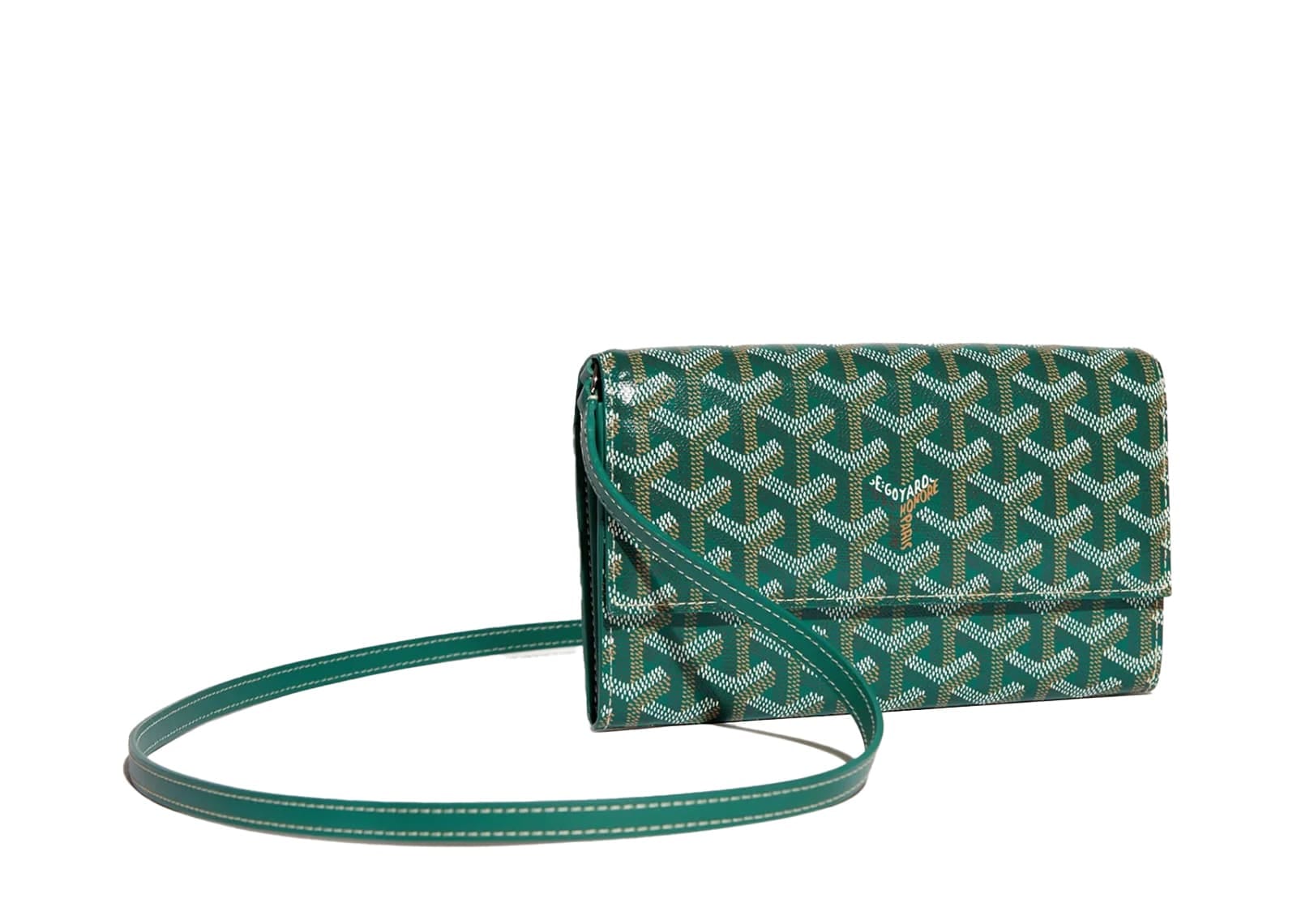 Goyard Varenne Continental Wallet Green