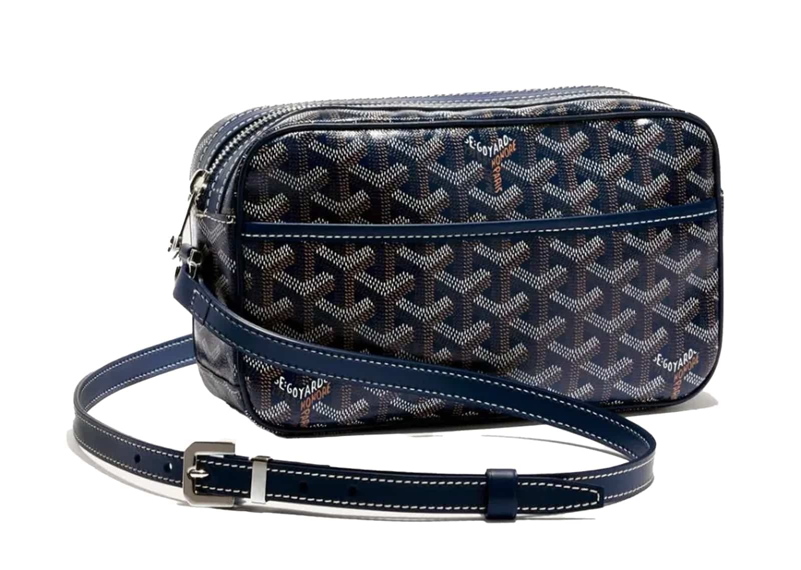 Goyard Cap - Vert PM Bag Navy Blue