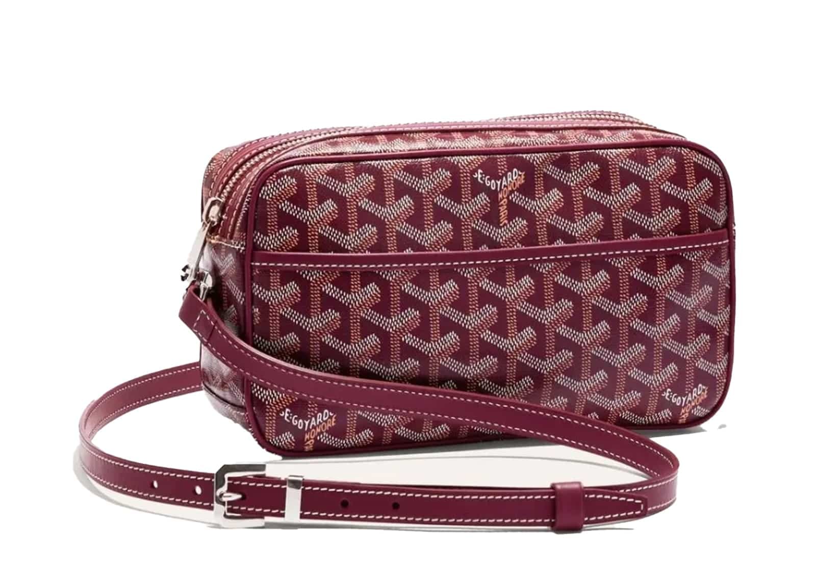 Goyard Cap - Vert PM Bag Burgundy