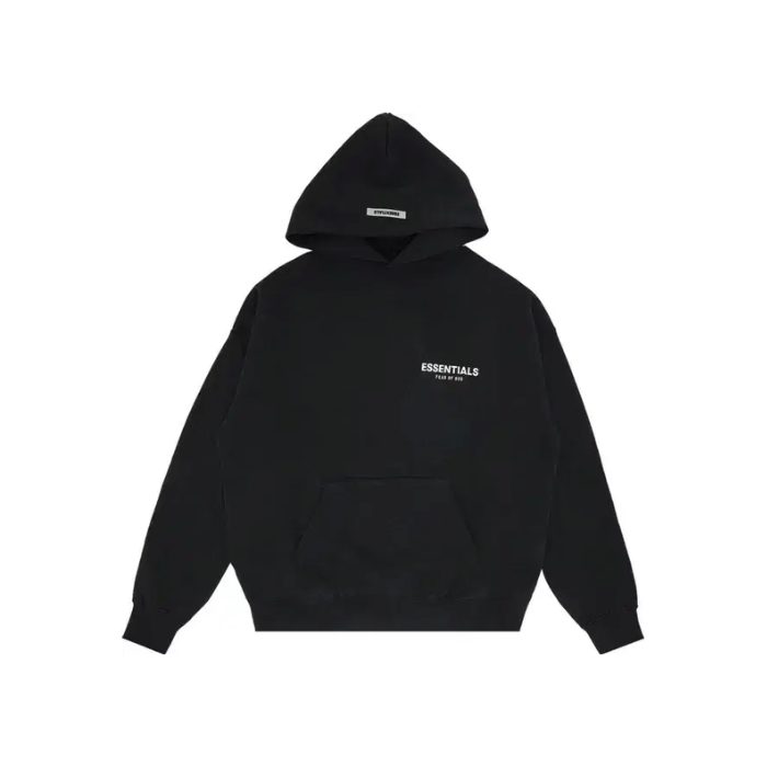 Fear of God Essentials Essentials - Fear of God Photo Pullover Hoodie SS19 Black