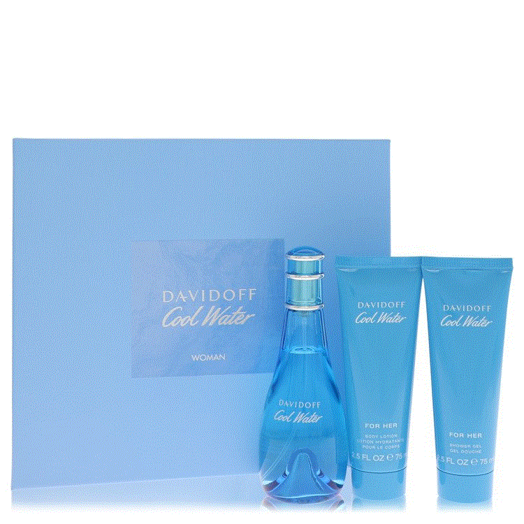 Davidoff Cool Water Perfume By Davidoff Gift Set