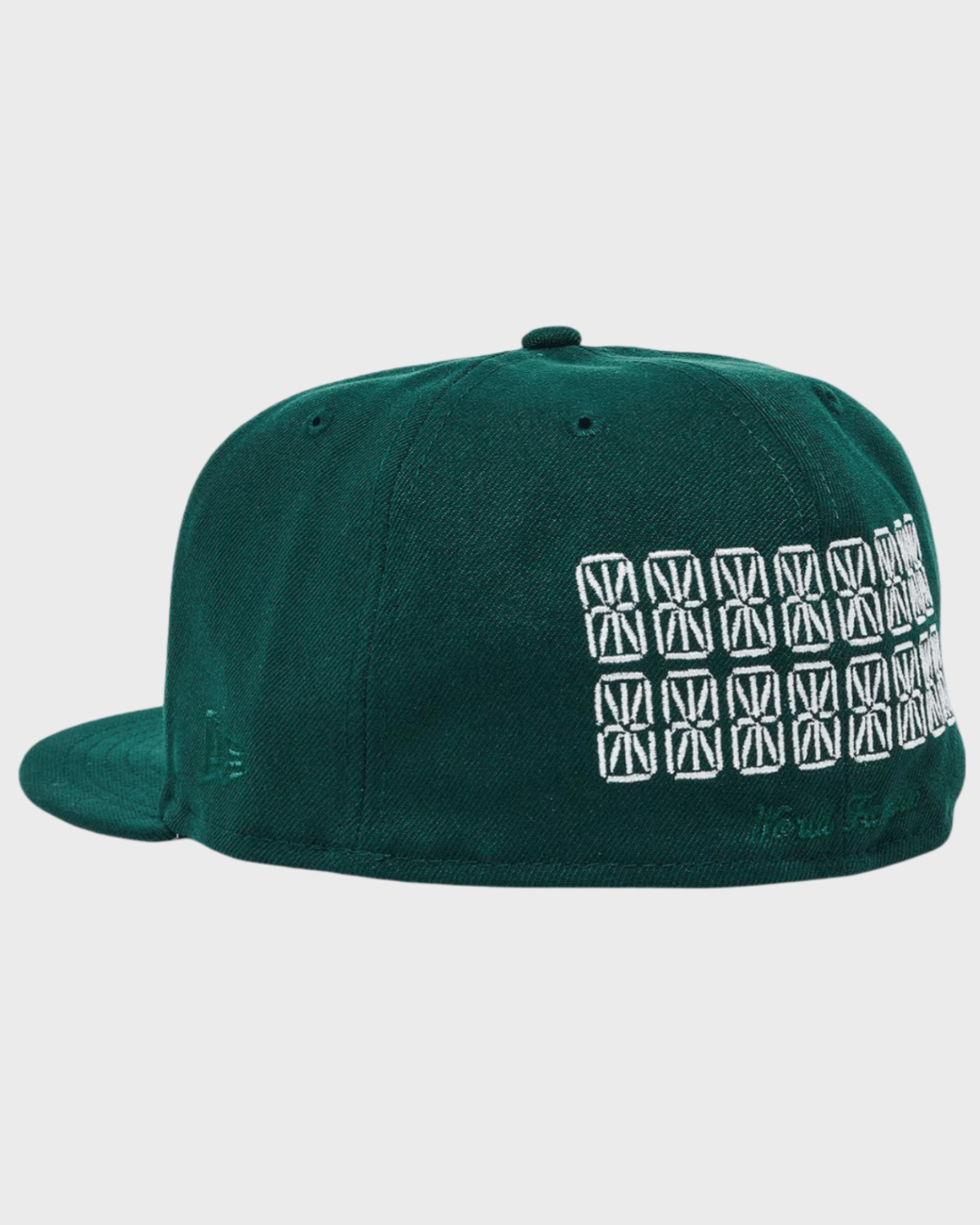 Supreme Sharpie Box Logo New Era Dark Green