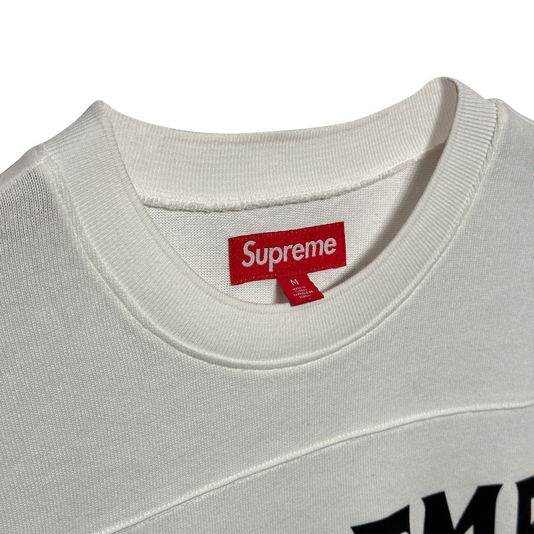 Supreme Affillated L/S Football Long - Sleeve Top White Black