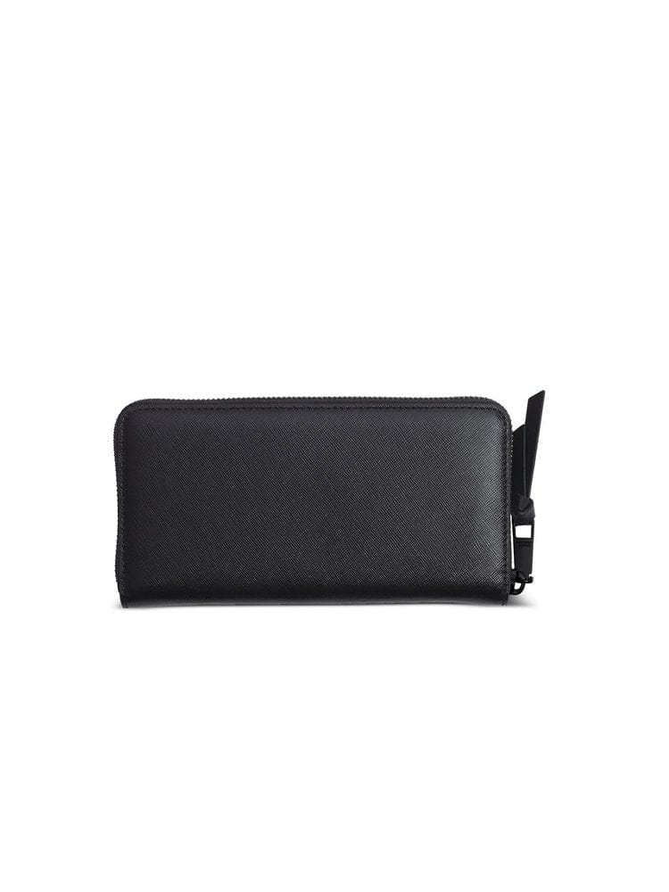 Marc Jacobs Calfskin Continental Wallet — Black