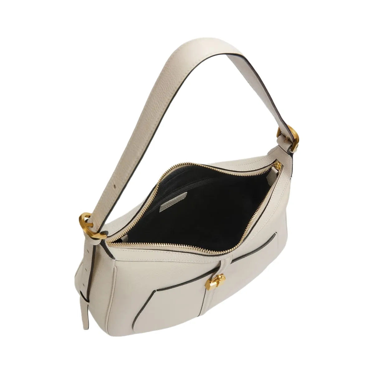 Off-White DeMellier The Siena Hobo off - white small grain