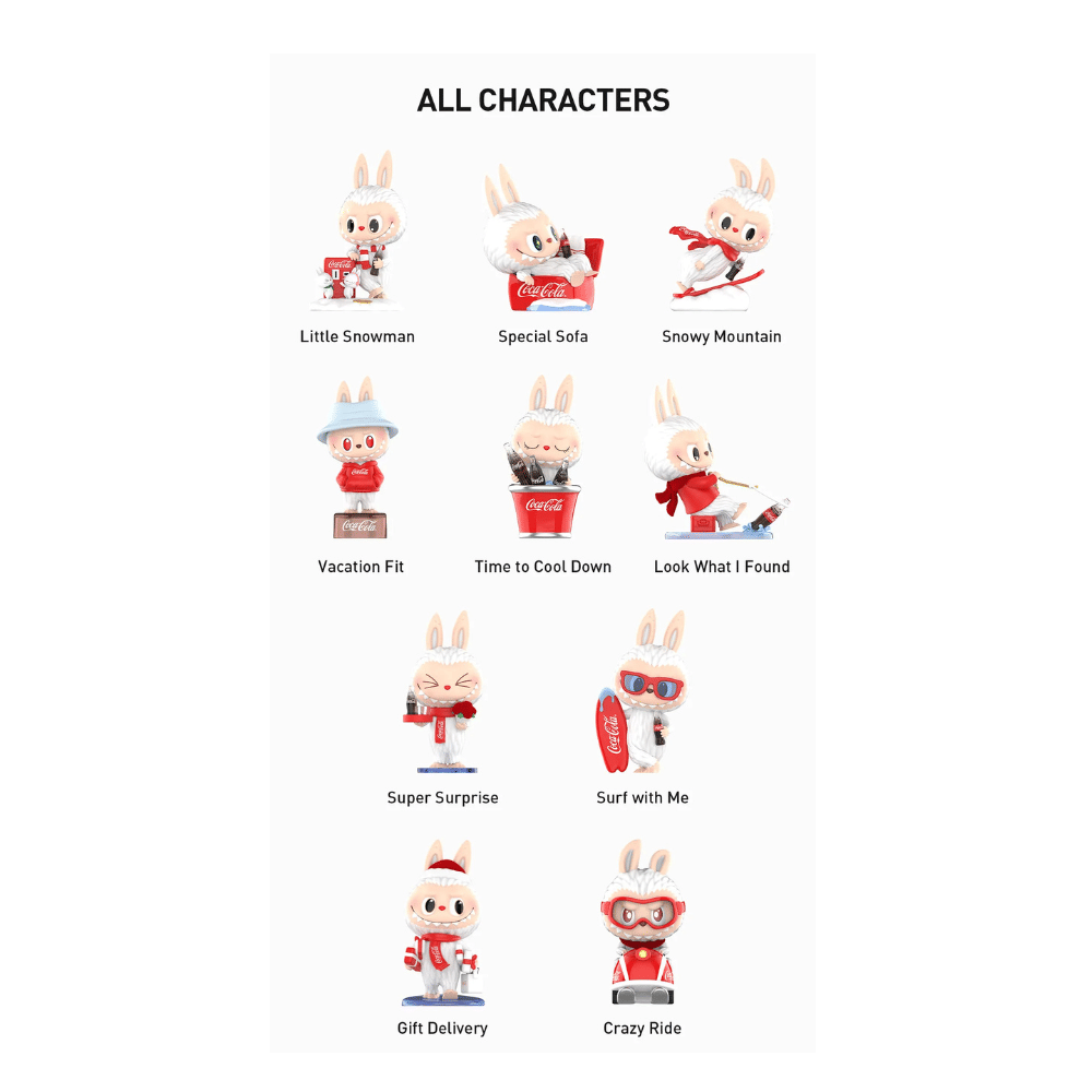 Pop Mart Labubu The Monsters Coca - Cola Series Figure Single Box