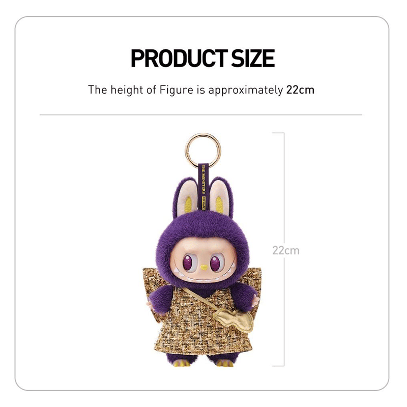 Pop Mart Labubu The Monsters Wings Of Fortune Vinyl Plush Hanging Card