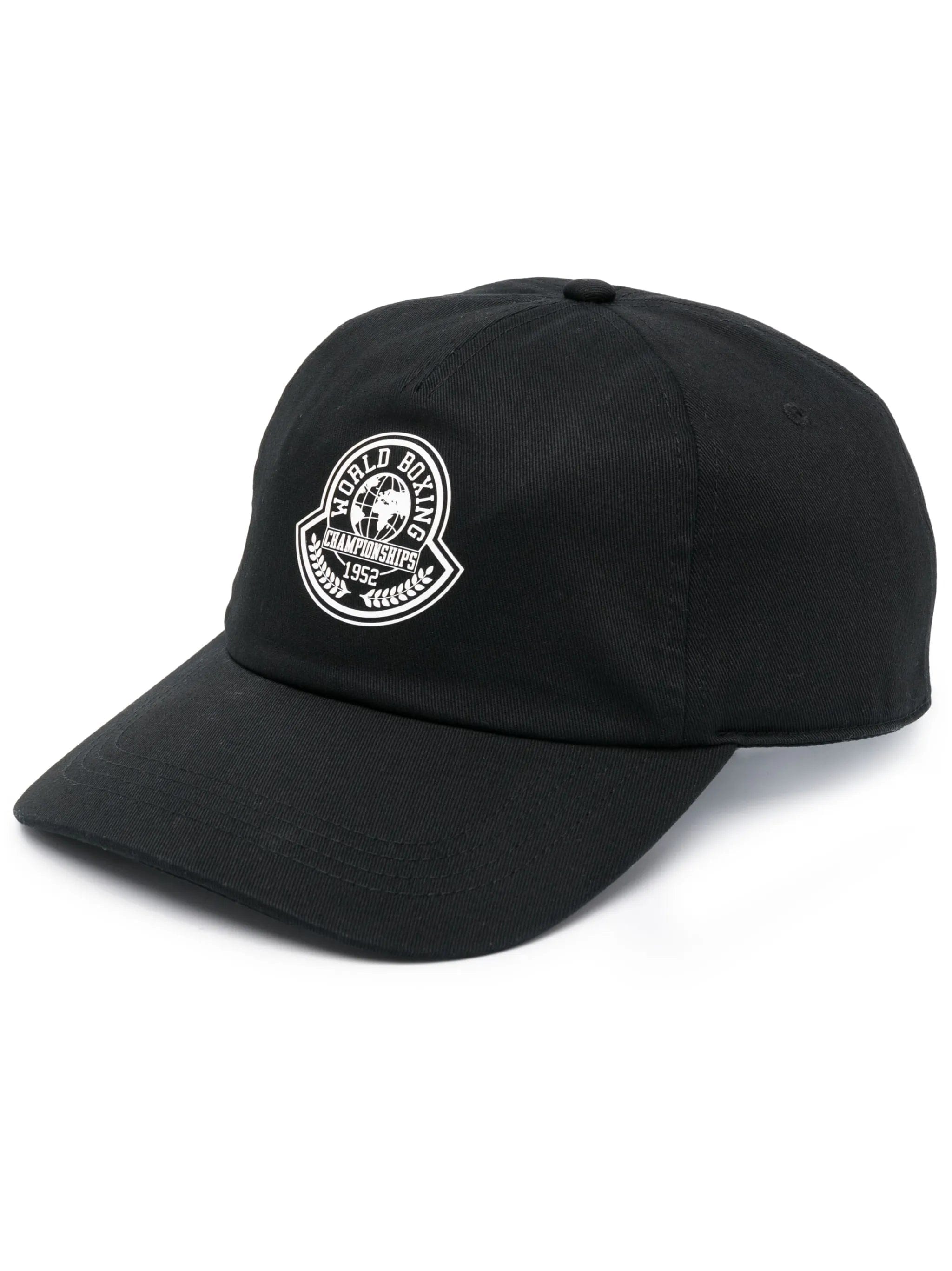 Moncler logo - print cotton baseball cap