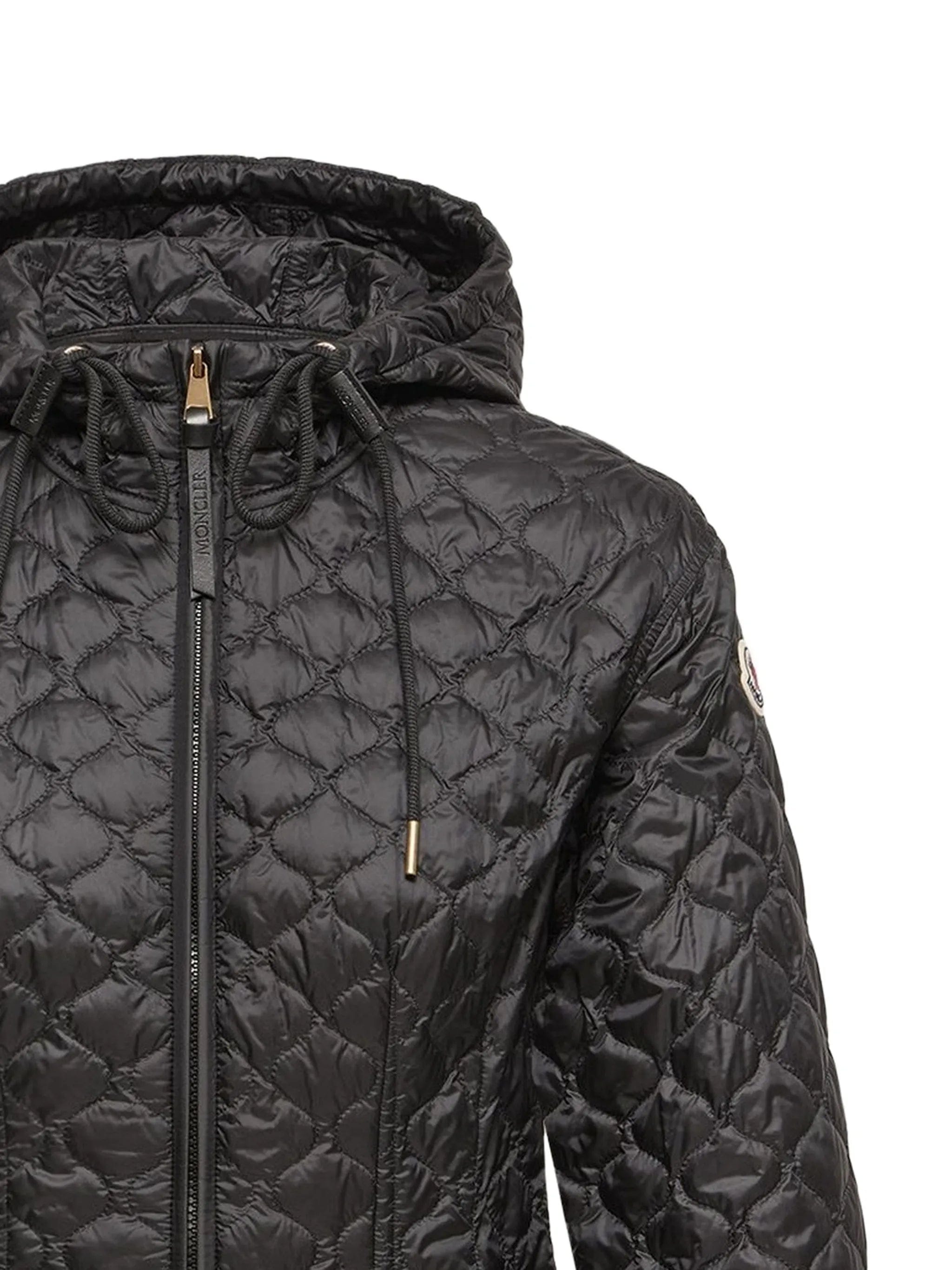 Moncler Arum quilted hooded jacket
