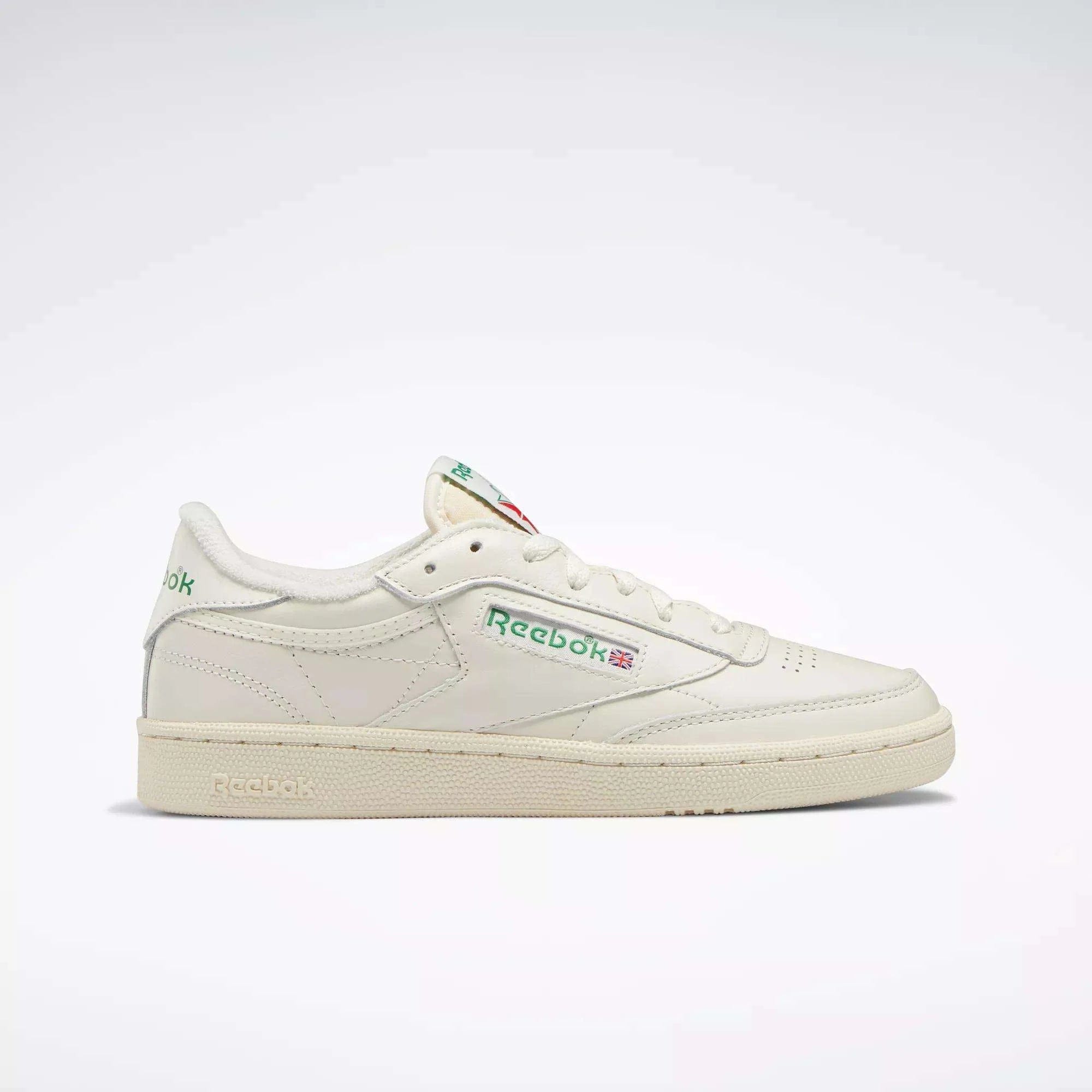 Reebok Women's Reebok Club C 85 Chalk/Paperwhite/Glen Green Style: 100007797