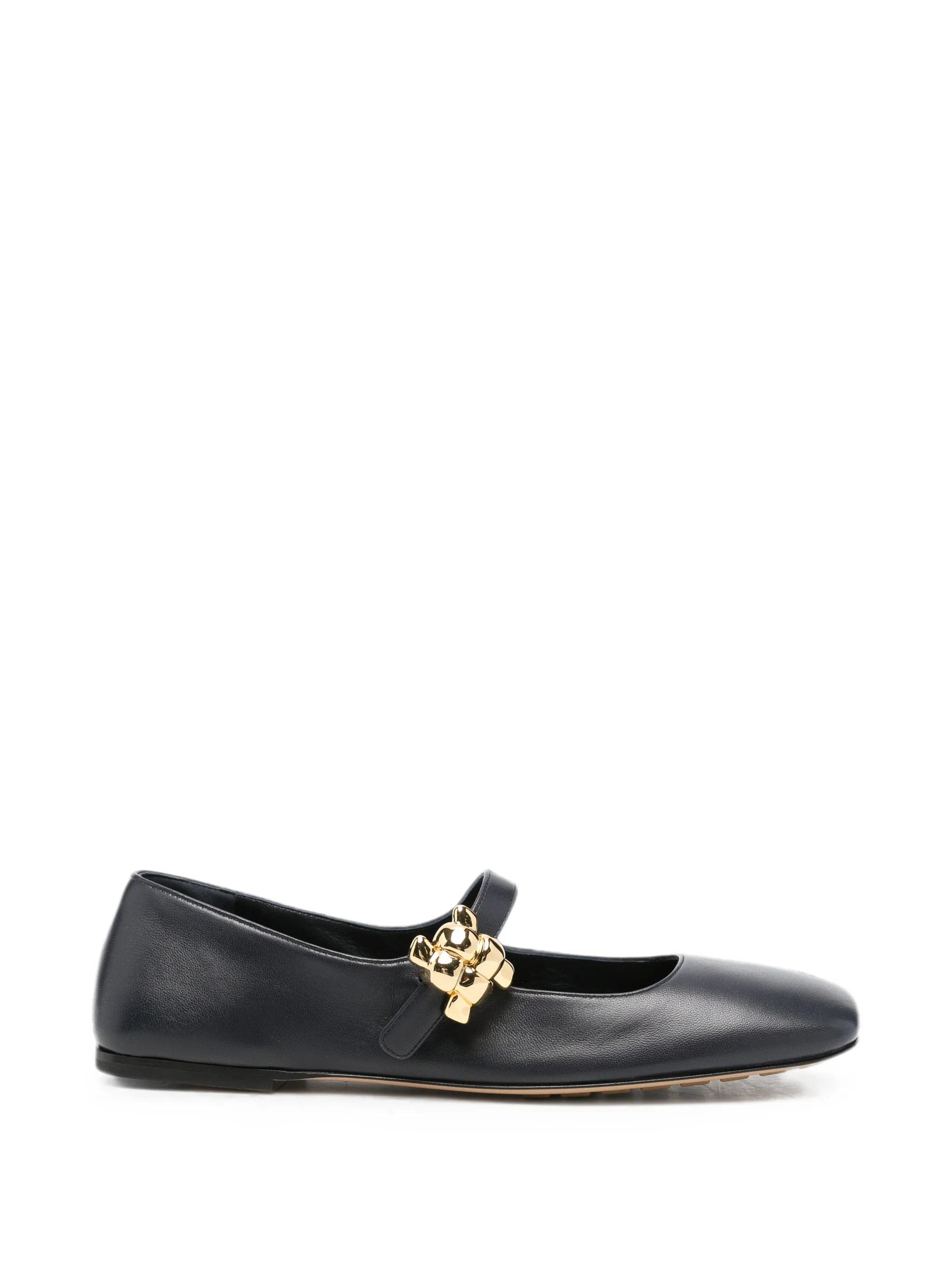 Bottega Veneta Lucy knot - detail ballet flats