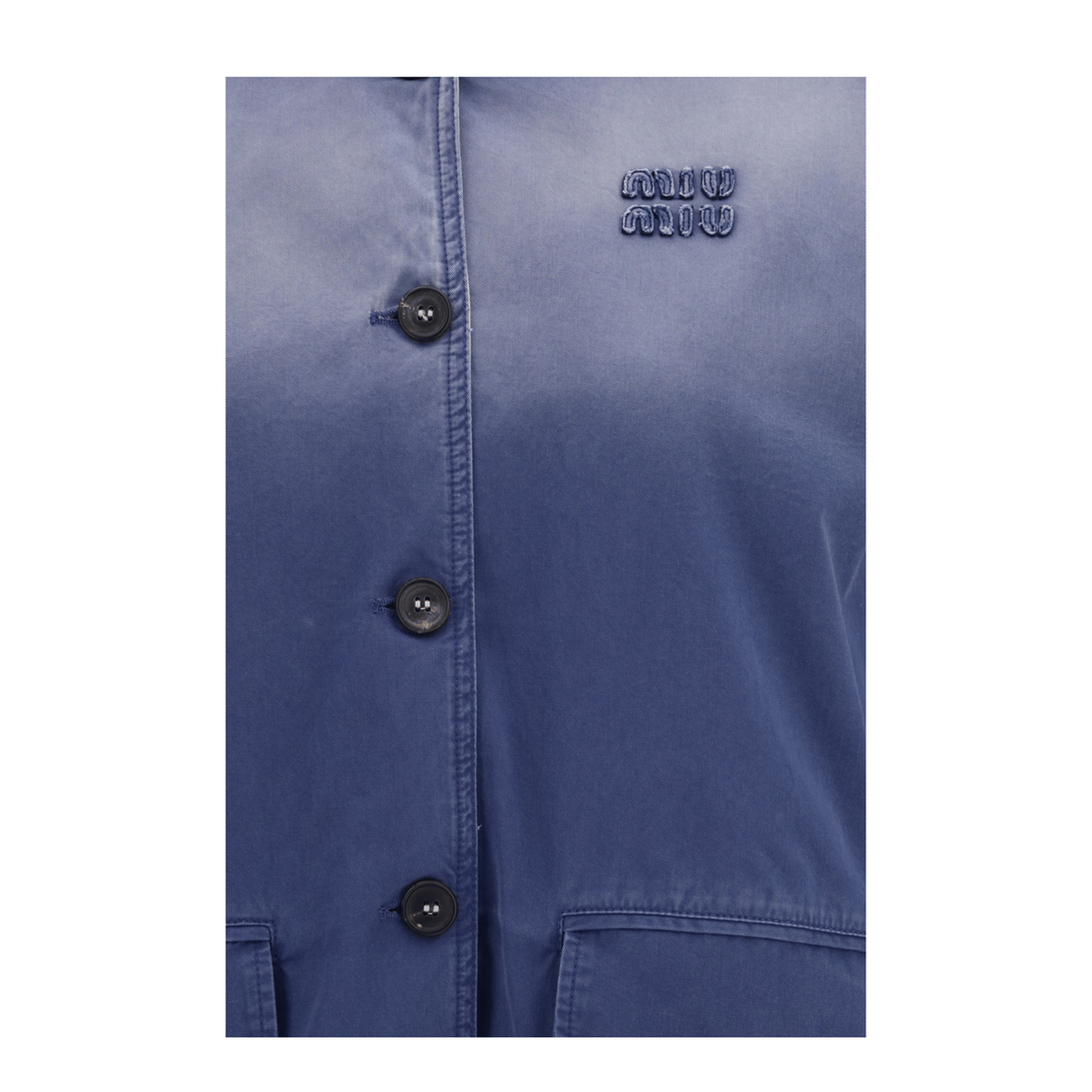 Miu Miu Old Washed Twill Jacket
