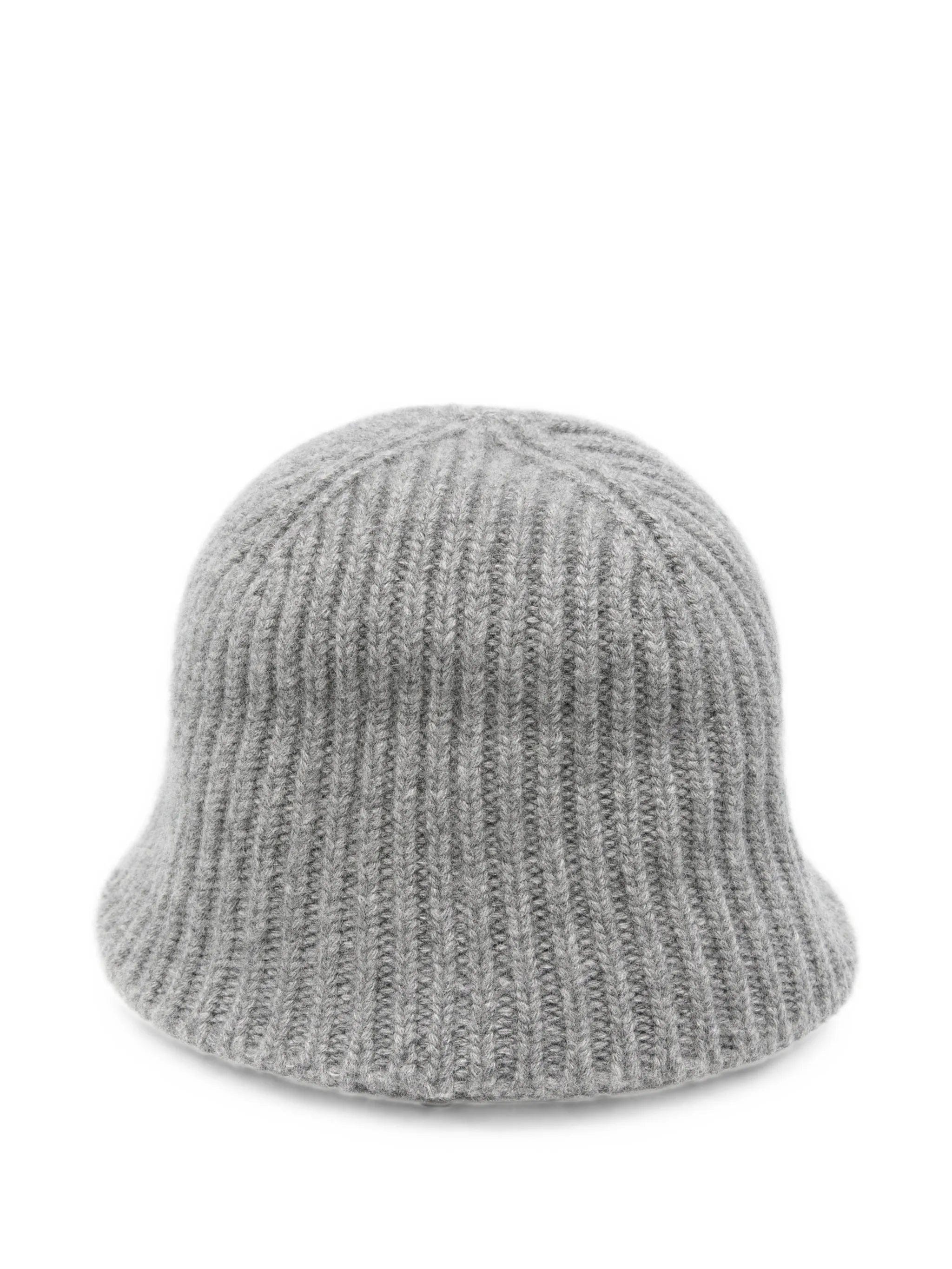 Miu Miu logo - patch ribbed bucket hat