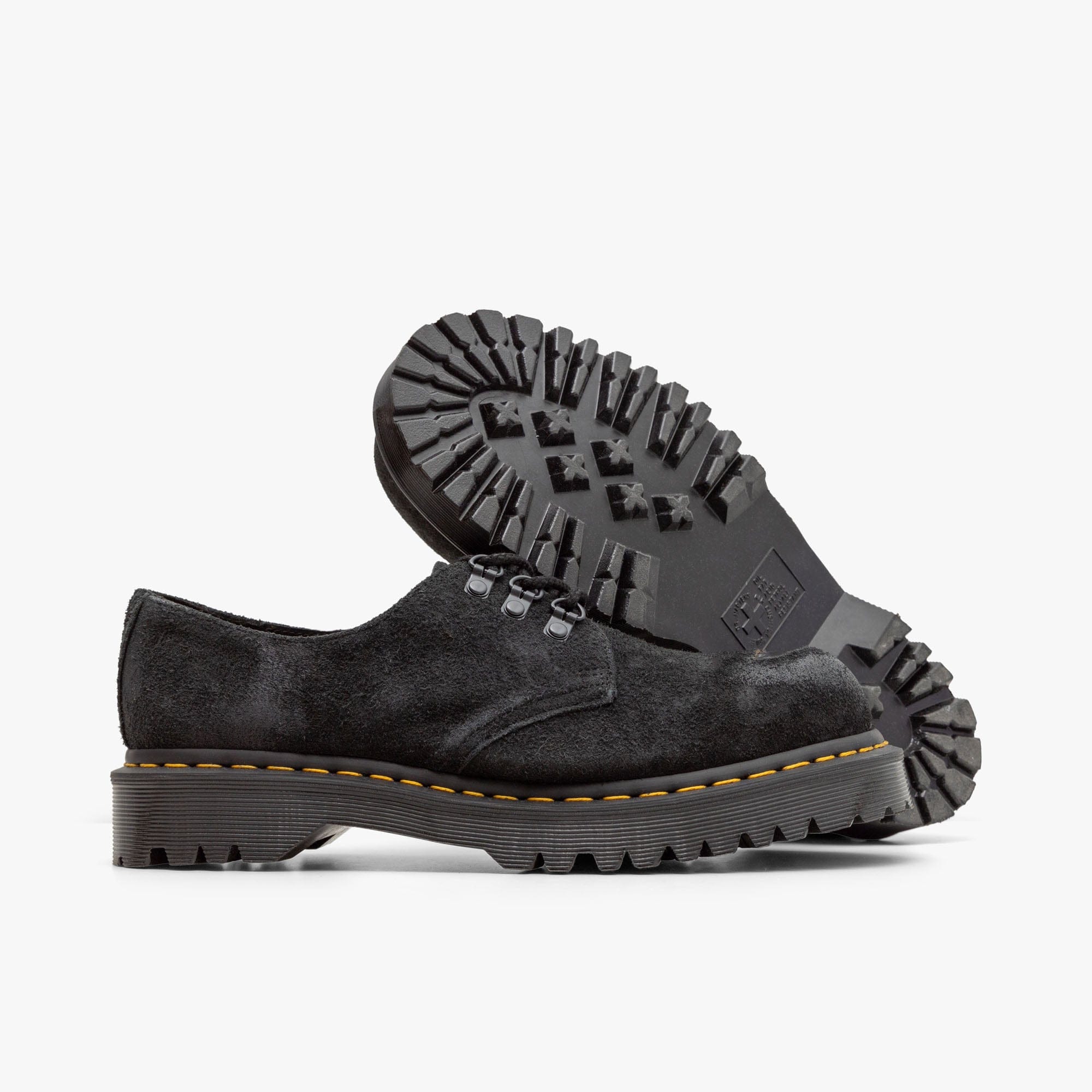 Dr. Martens 1461 Hairy Suede / Black