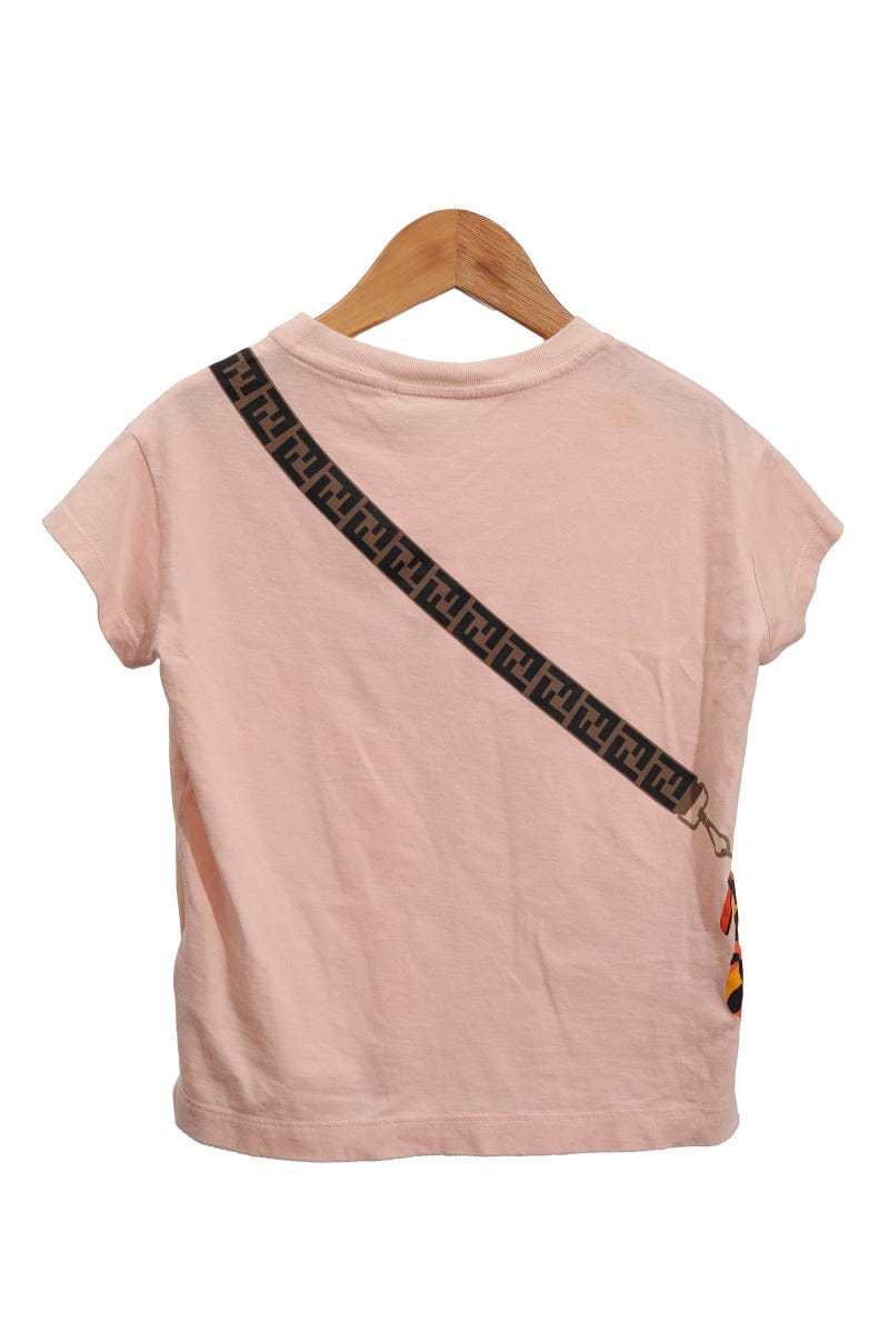 Fendi Kids Size 4A/ 4 Years Pink T - Shirt