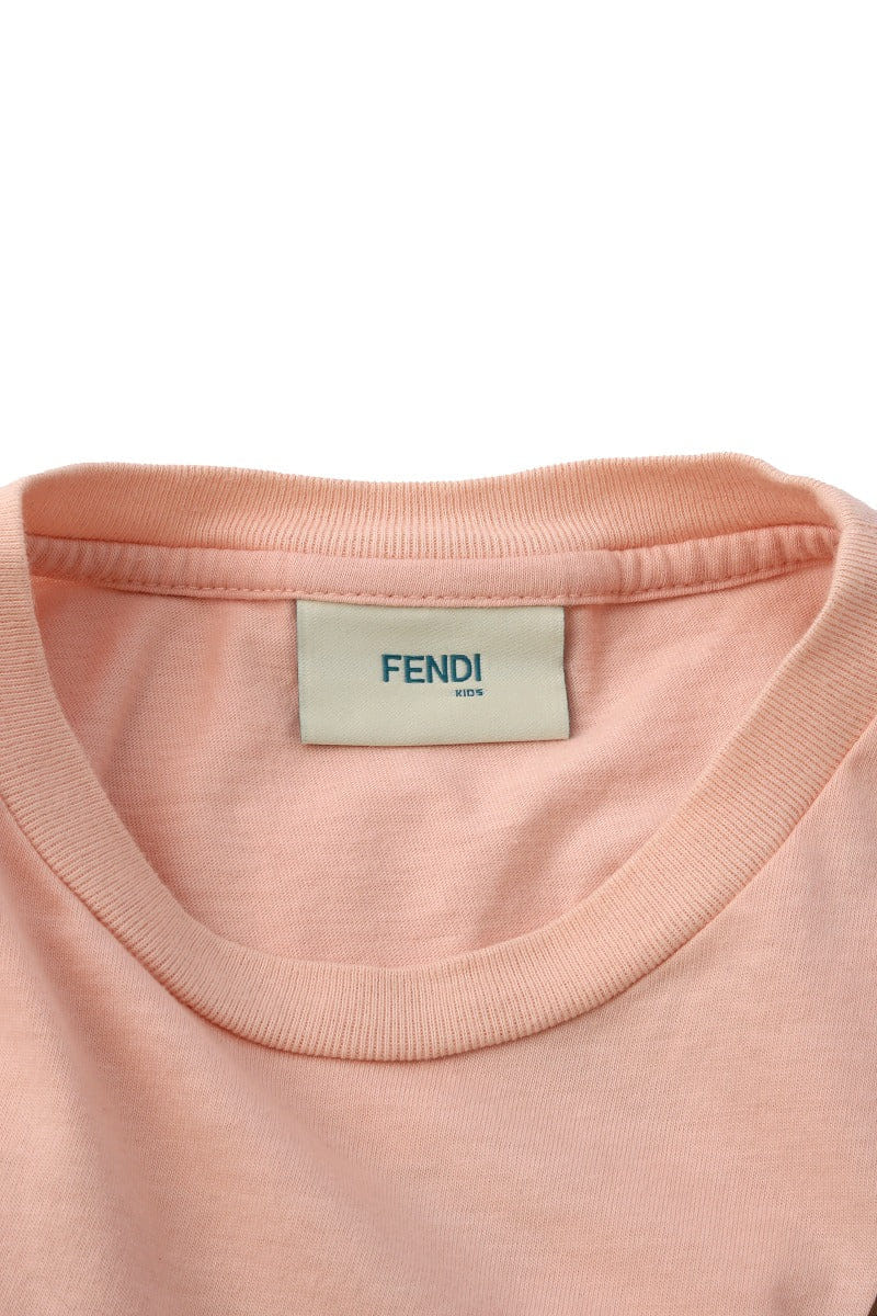Fendi Kids Size 4A/ 4 Years Pink T - Shirt