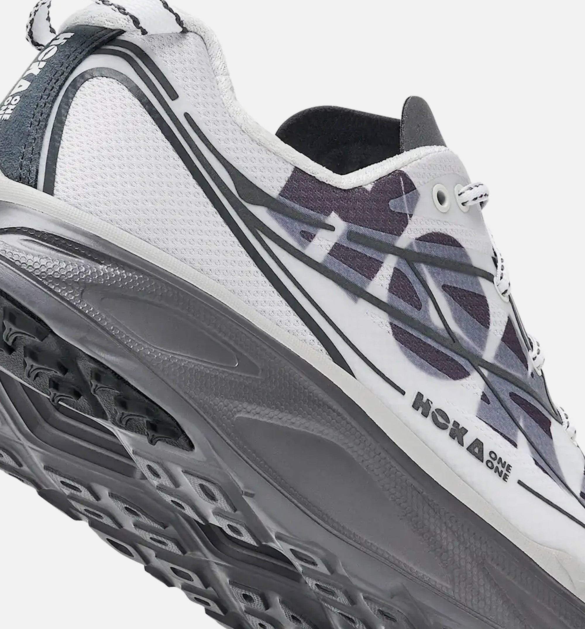 Hoka Huaka Pro Mens Lifestyle Shoe - Cosmic Grey/Satellite Grey