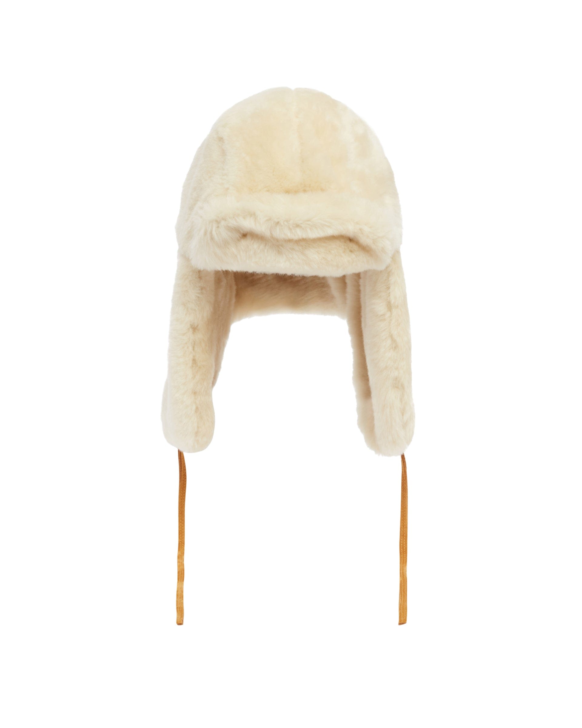 Jacquemus Cappello In Ecopelliccia Bianco