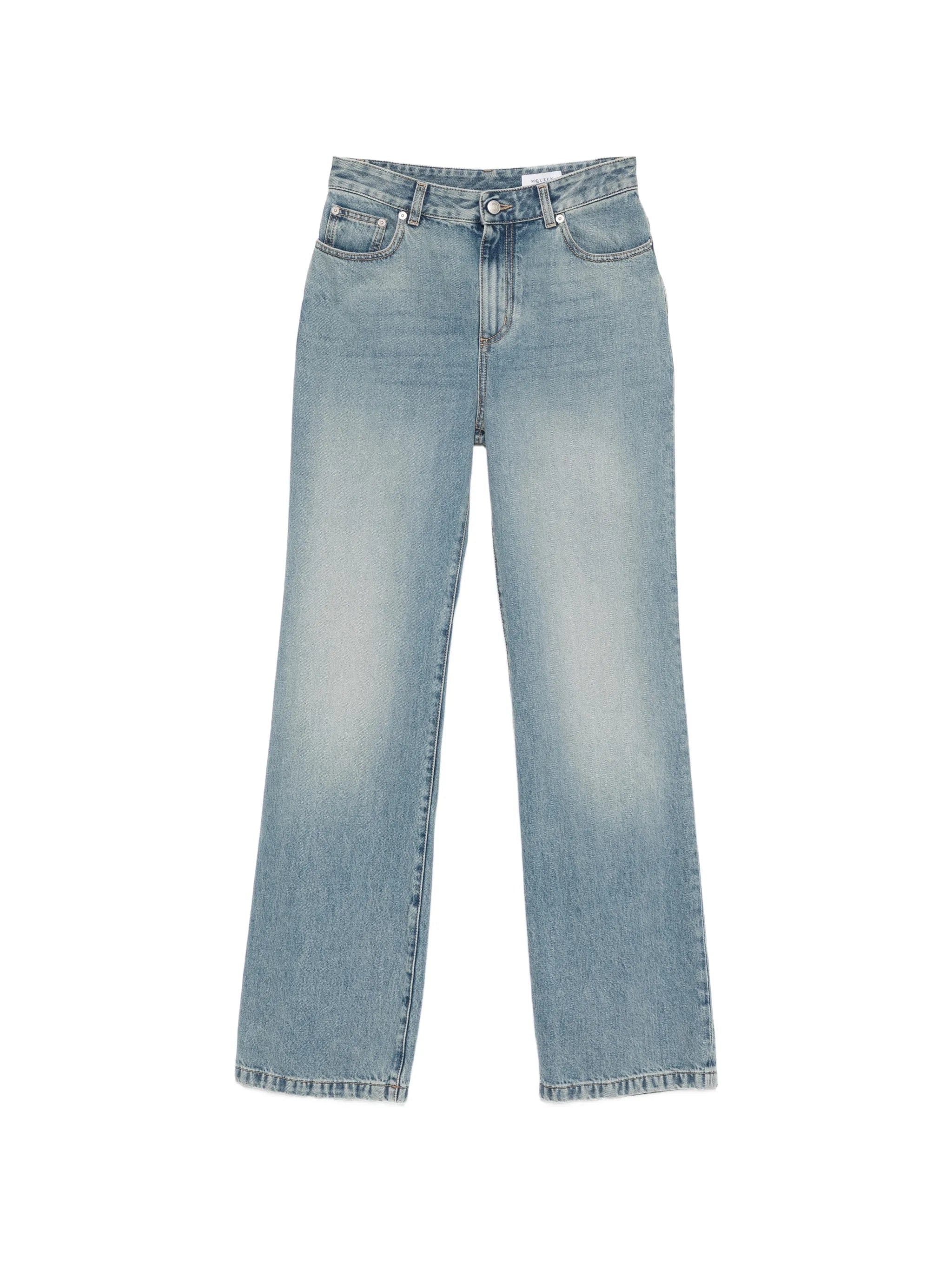 Alexander McQueen straight - leg cotton jeans