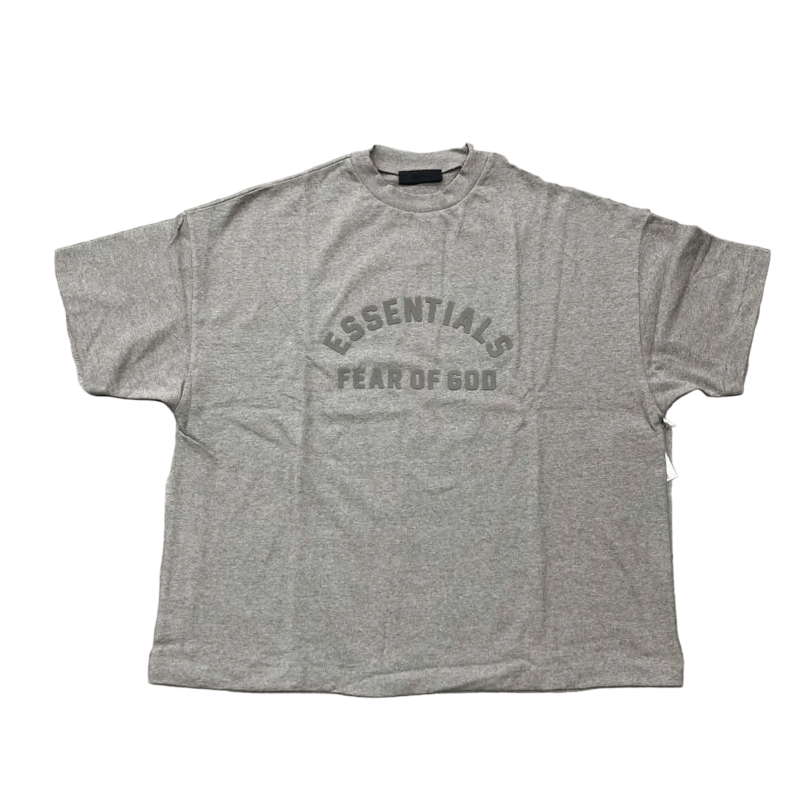 Fear of God T - Shirt ESSENTIALS Heather Grey New Size XL