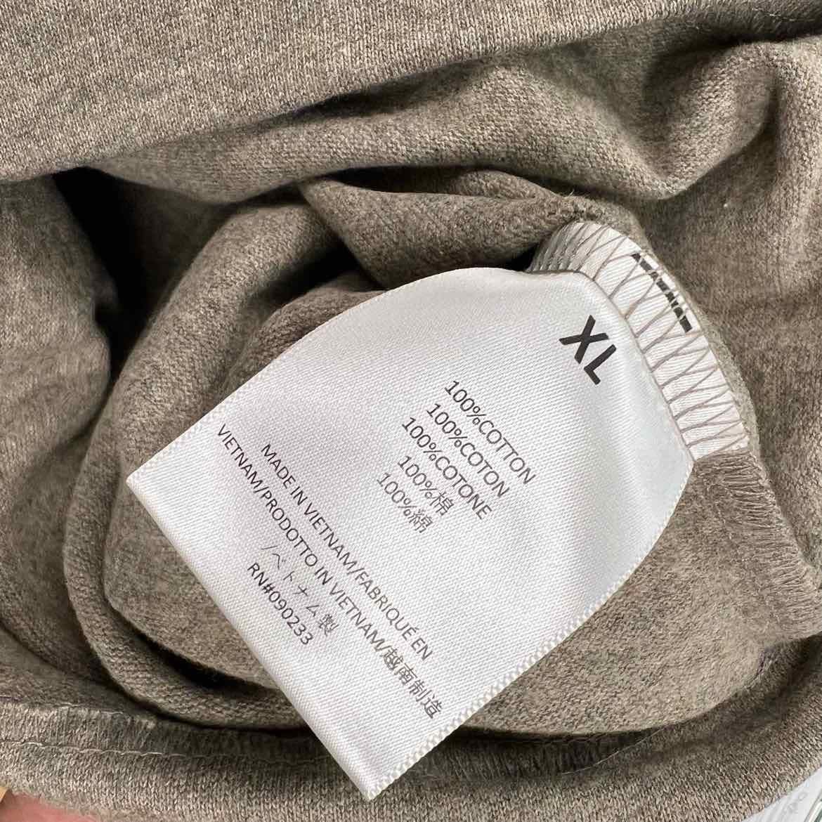 Fear of God T - Shirt ESSENTIALS Heather Grey New Size XL