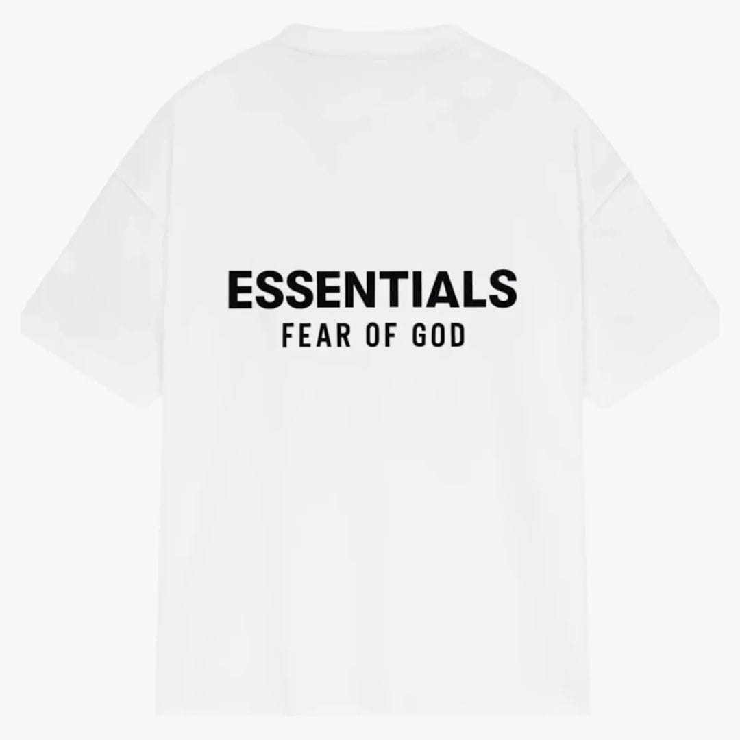 Fear of God Essentials Classic Short Sleeve T-Shirt Bright White