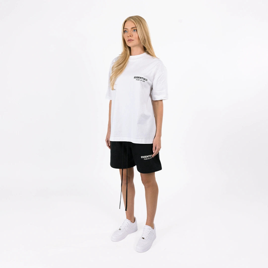 Fear of God Essentials Classic Short Sleeve T-Shirt Bright White