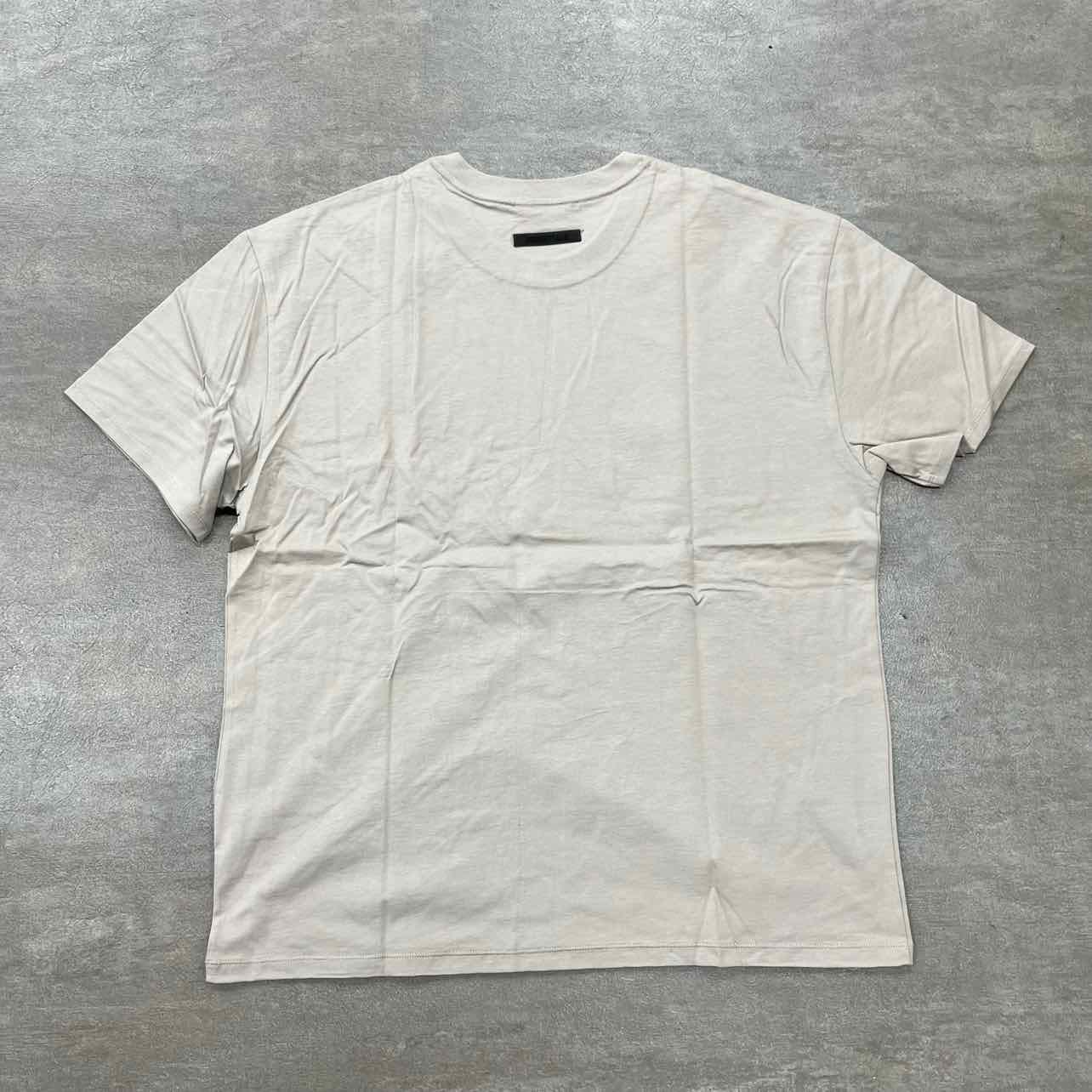 Fear of God T - Shirt ESSENTIALS Tan New Size 2XL