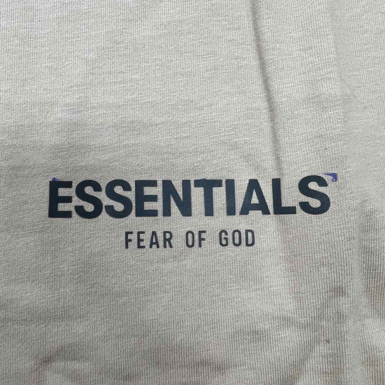 Fear of God T - Shirt ESSENTIALS Tan New Size 2XL