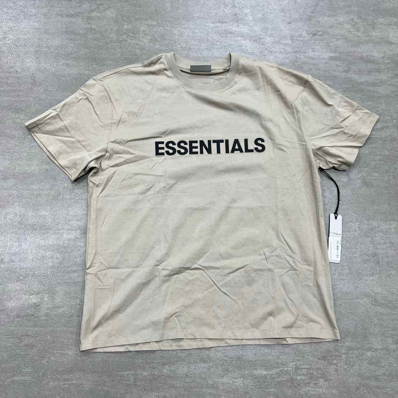 Fear of God T - Shirt ESSENTIALS Olive New Size L