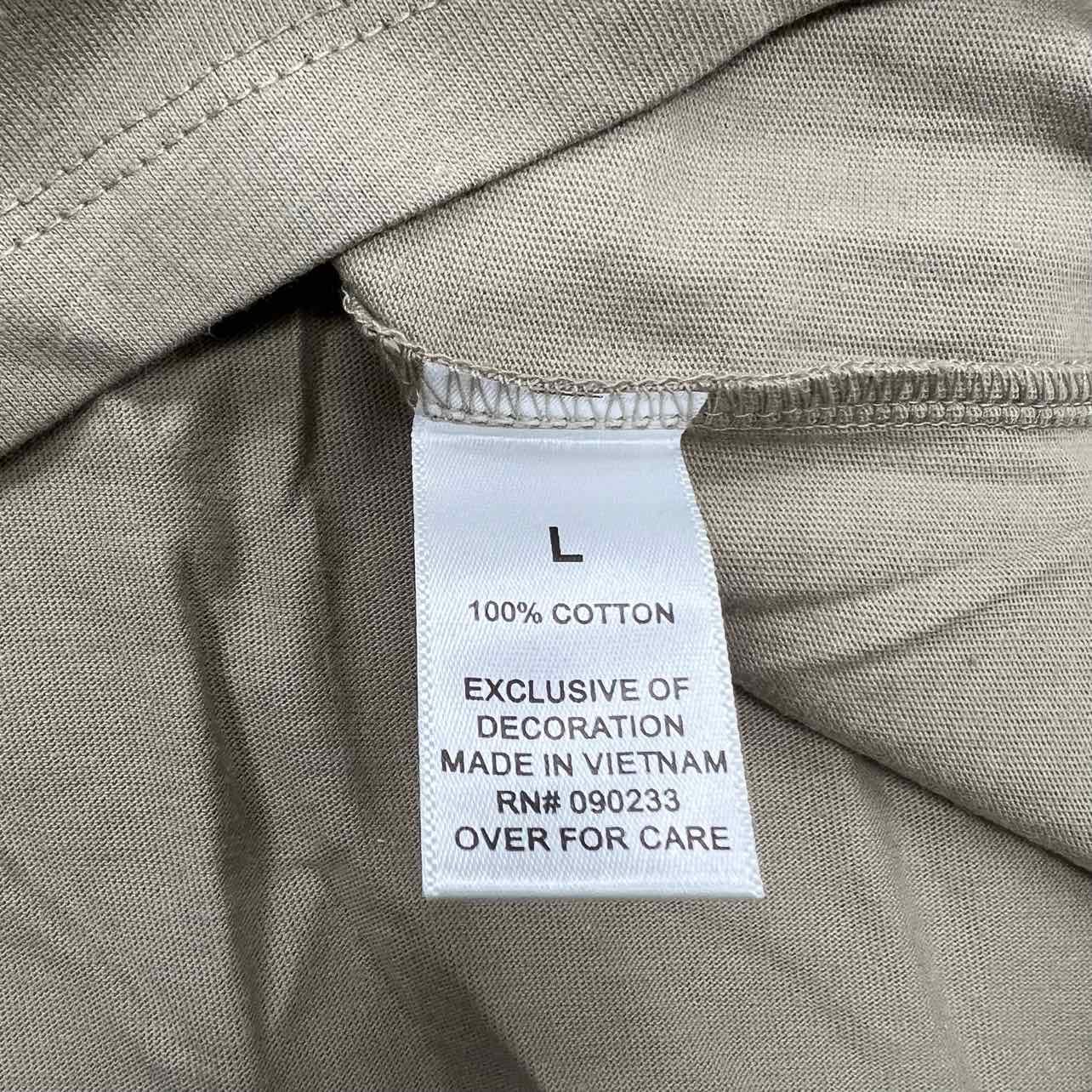 Fear of God T - Shirt ESSENTIALS Olive New Size L