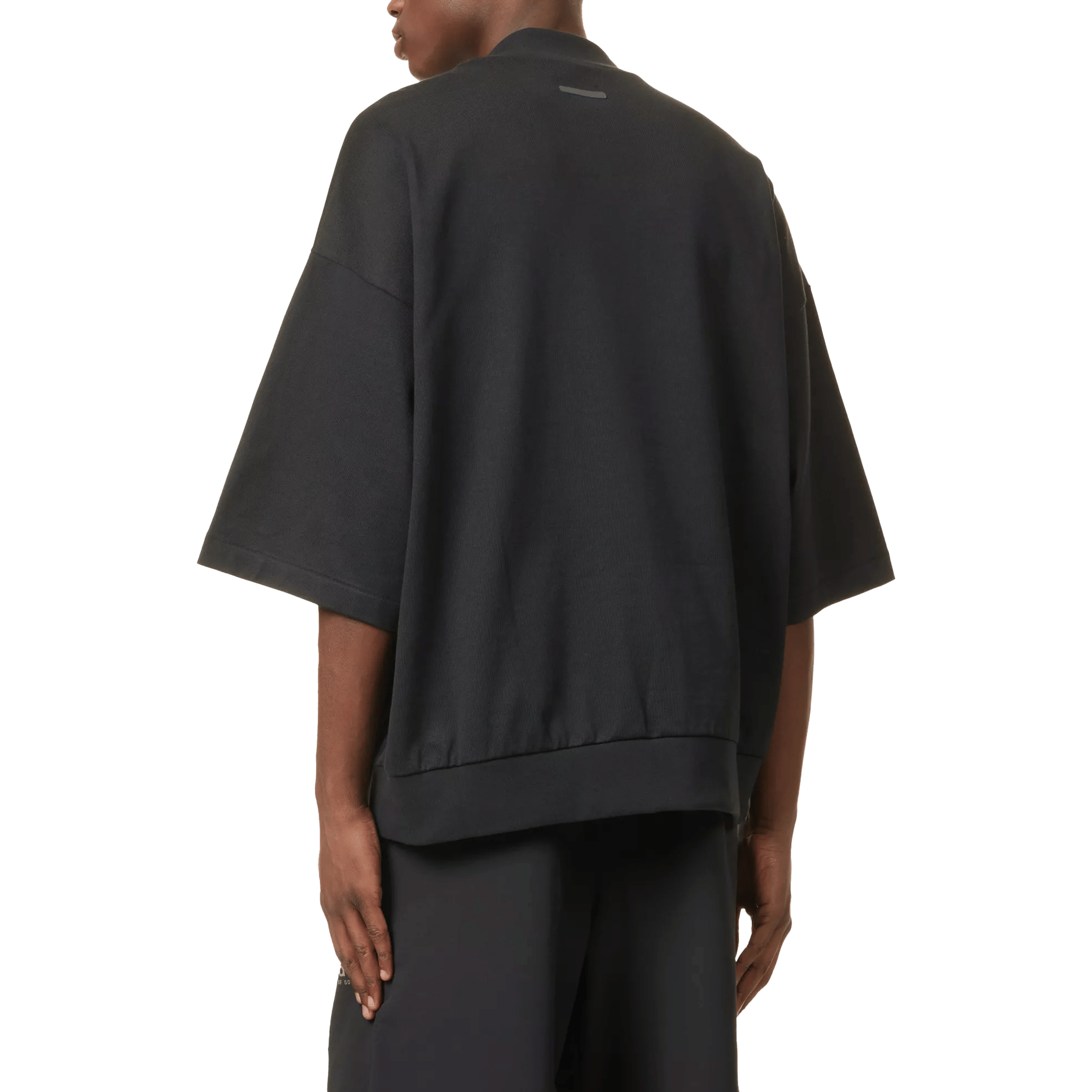 Fear of God Athletics Heavy Jersey 3/4 Mock T-Shirt Black (FW23)