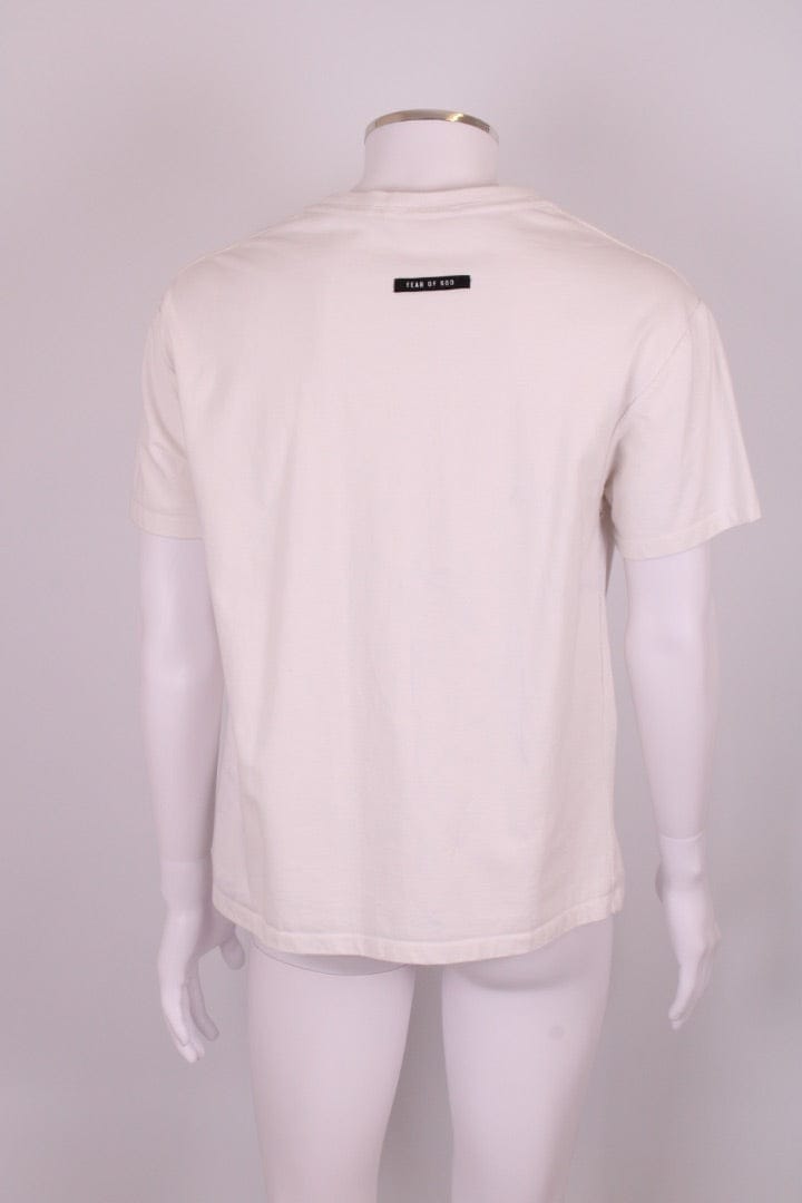 Fear of God Logo T - shirt White S