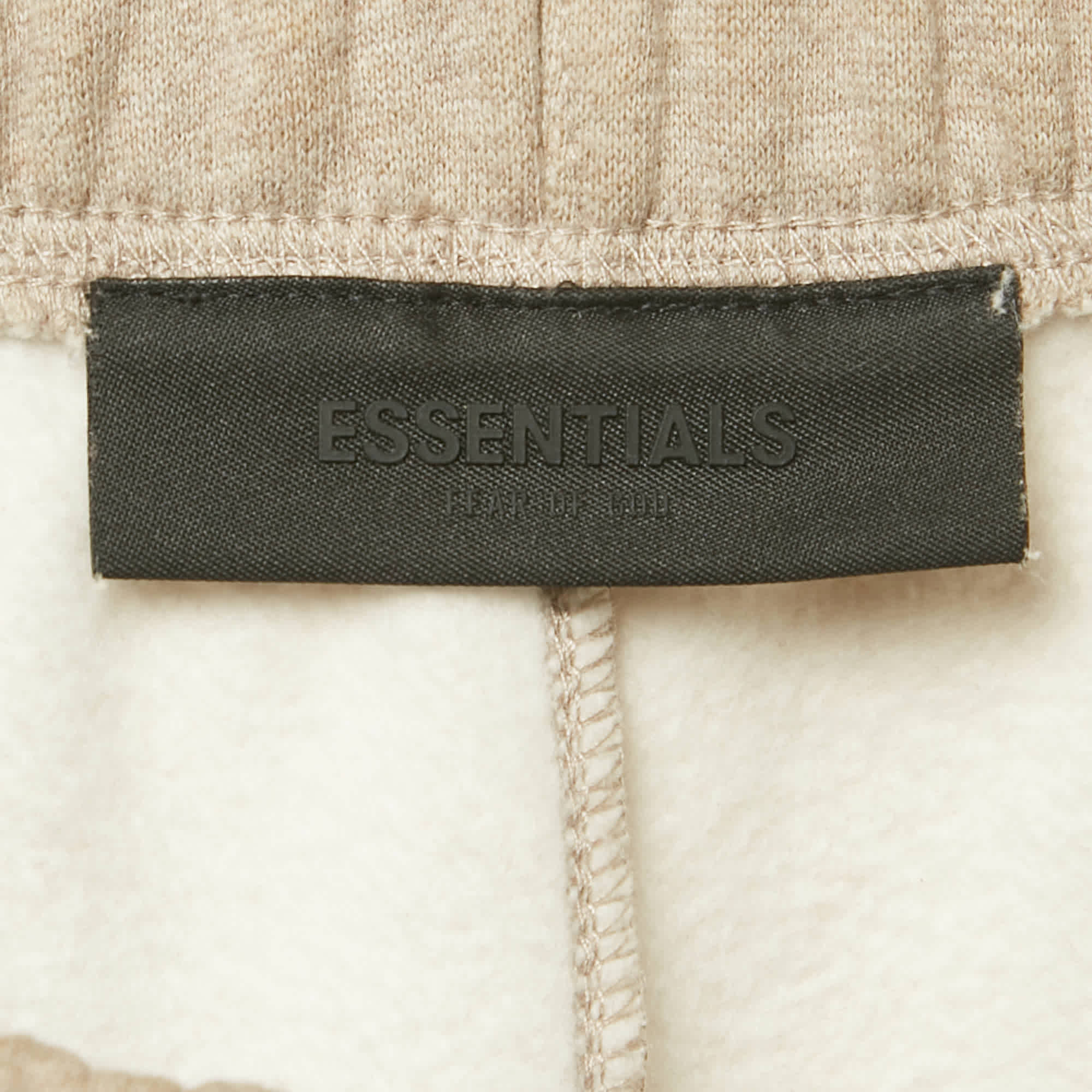 Fear of God Essentials Fear Of God Beige Cotton Sweatpants