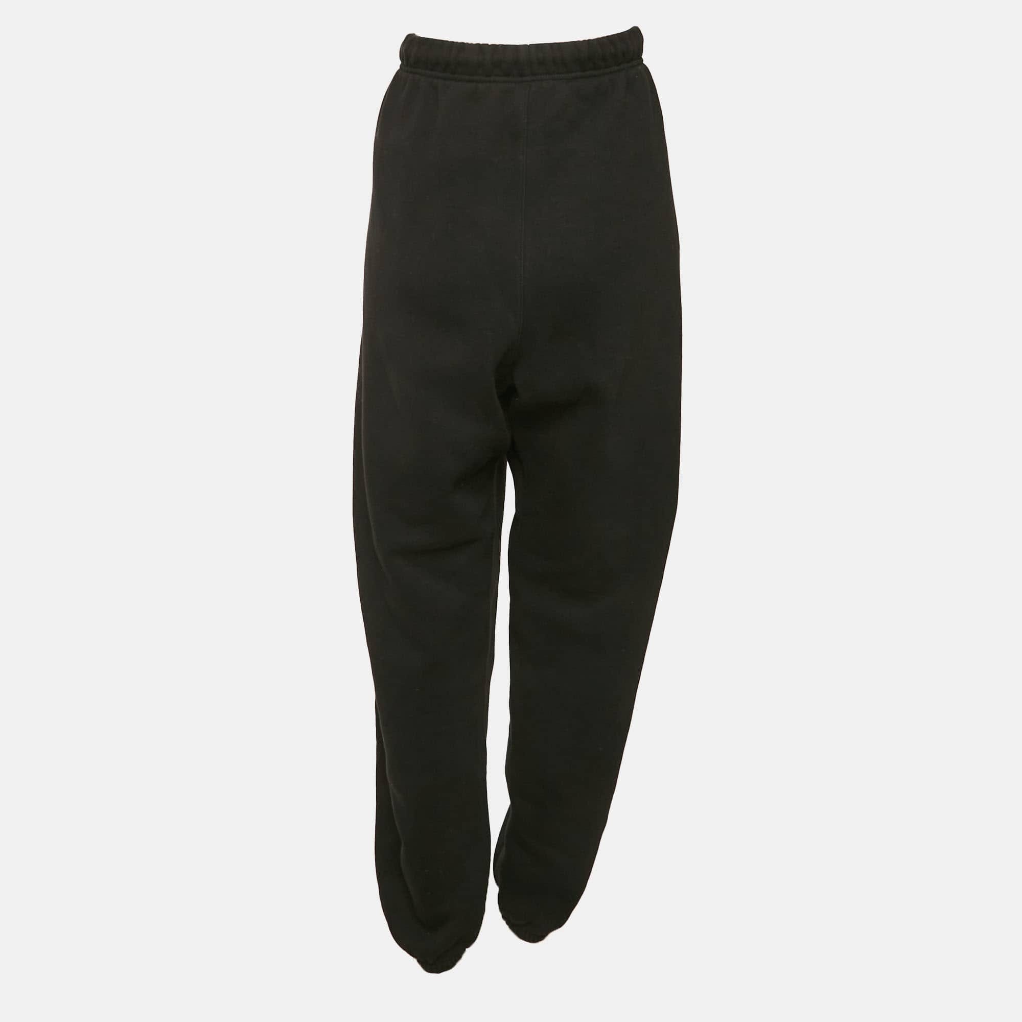 Fear of God Essentials Fear Of God Black Cotton Sweatpants