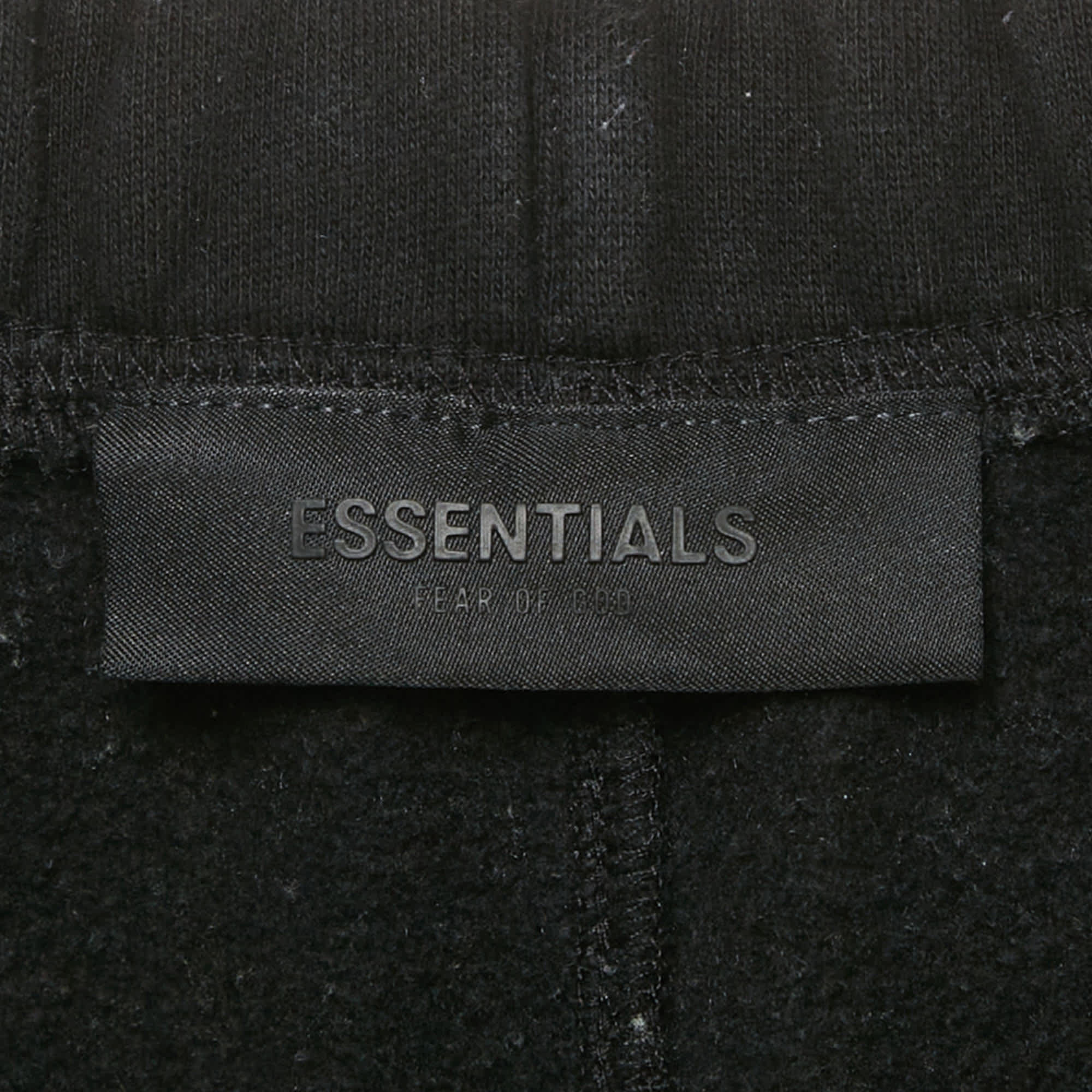 Fear of God Essentials Fear Of God Black Cotton Sweatpants