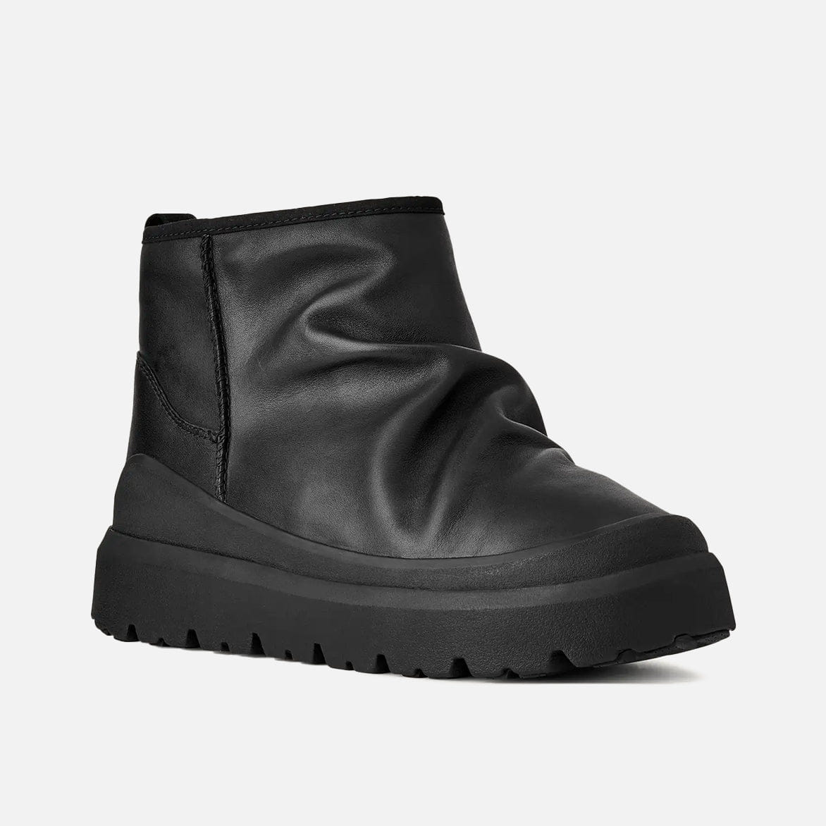 UGG MENS HERITAGE UTILITY MINI NOIR - BLACK