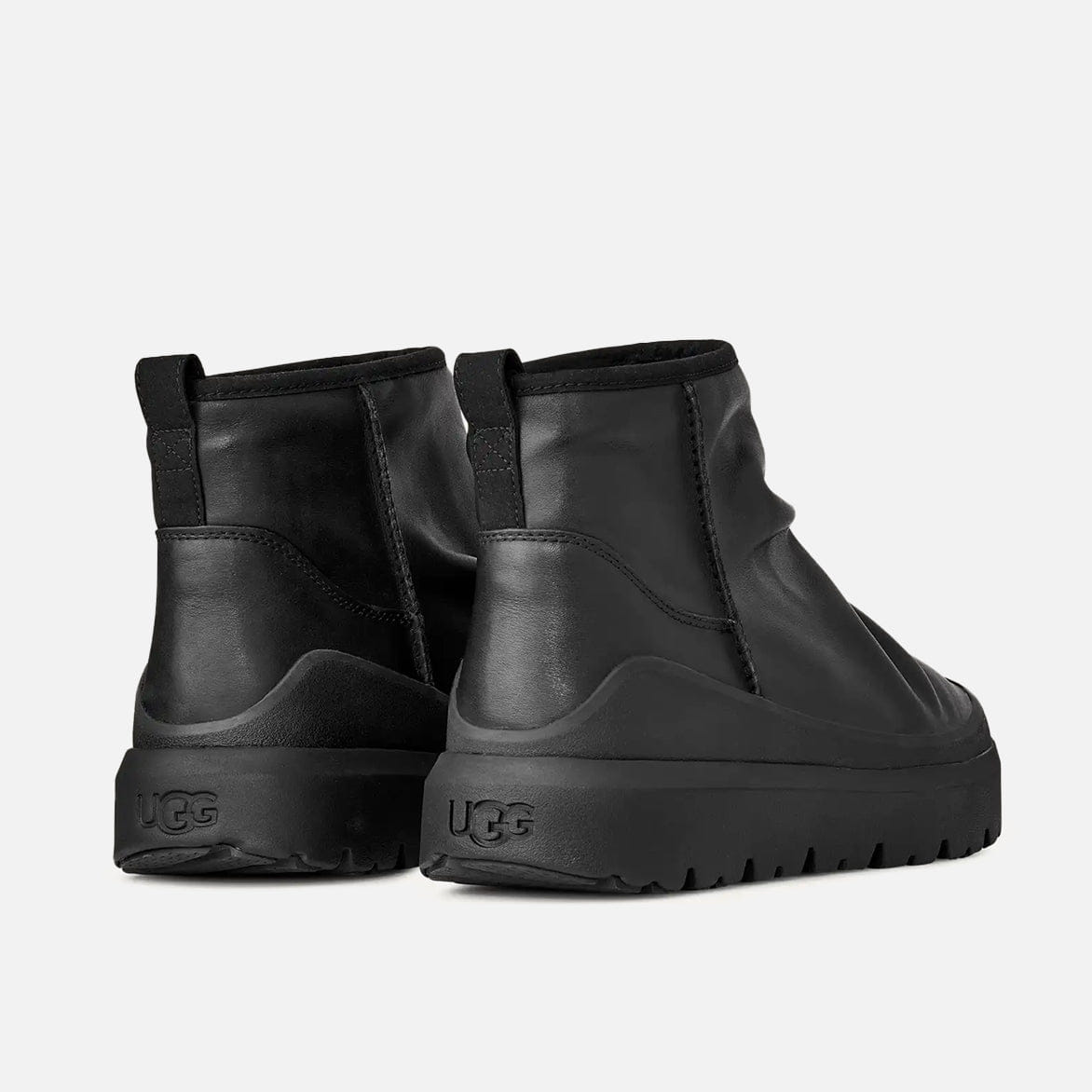 UGG MENS HERITAGE UTILITY MINI NOIR - BLACK
