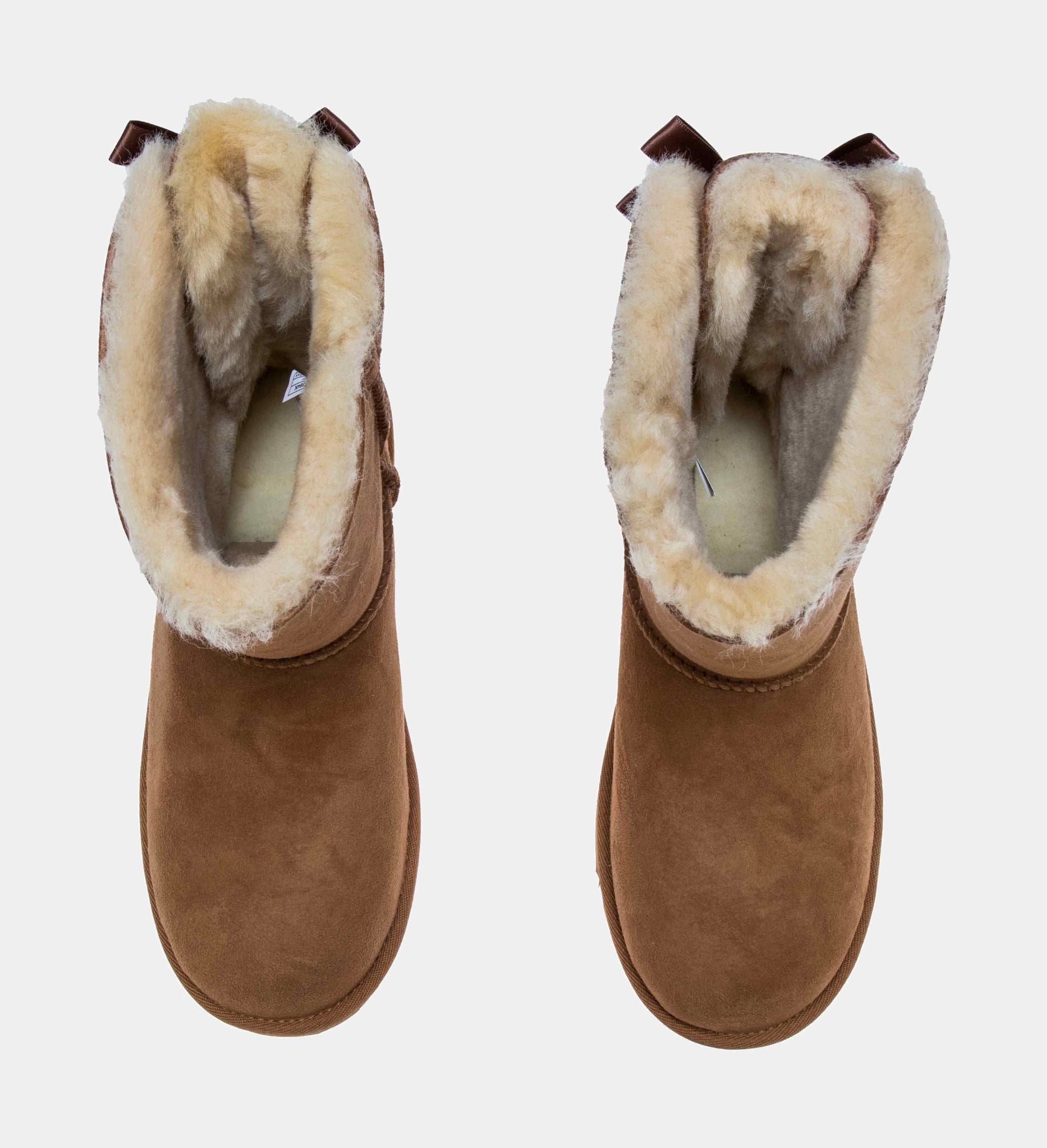 UGG Classic Bailey Bow 2 Grade School Boots (Chestnut Brown)